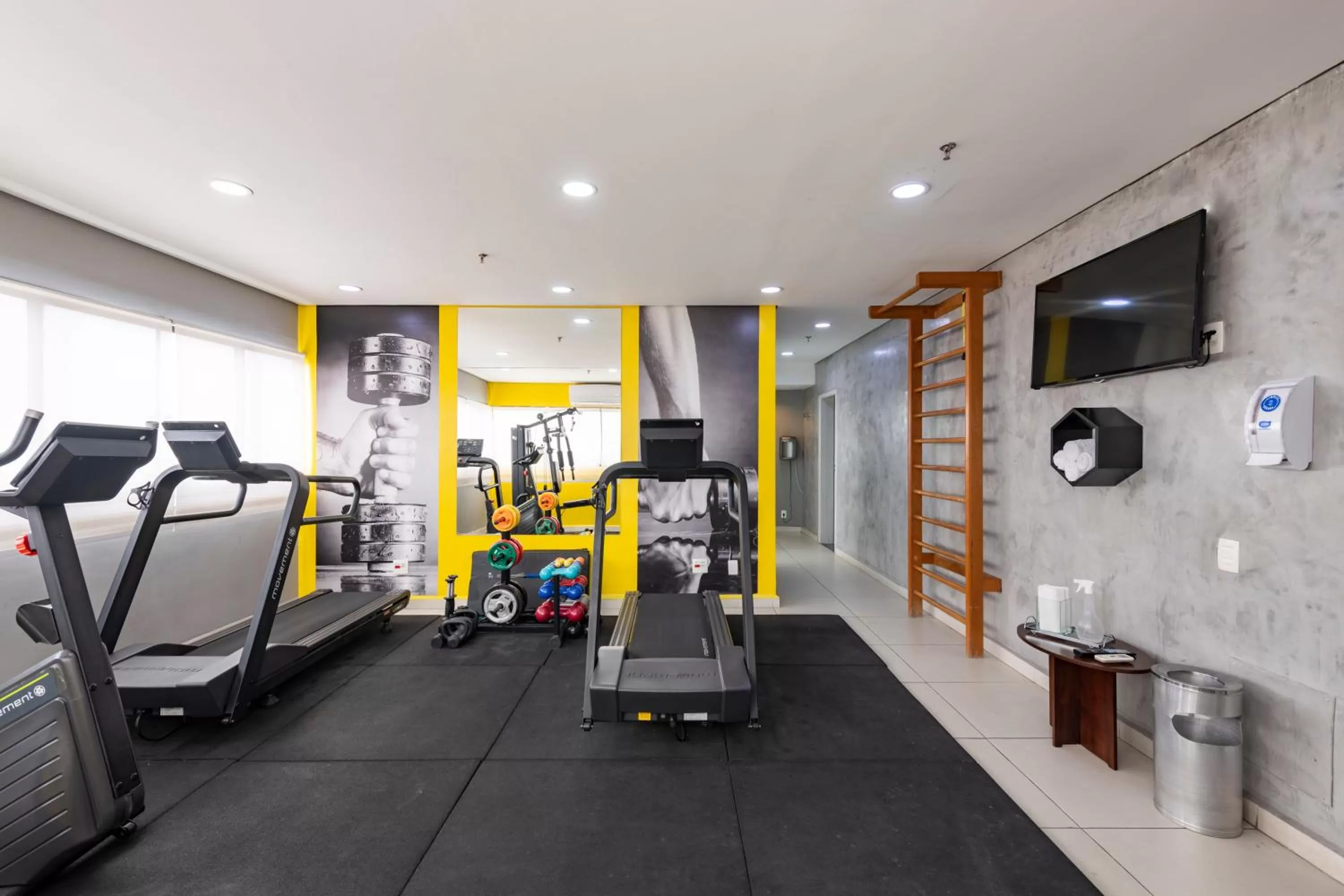 Fitness centre/facilities in Blue Tree Towers Anália Franco - Tatuapé