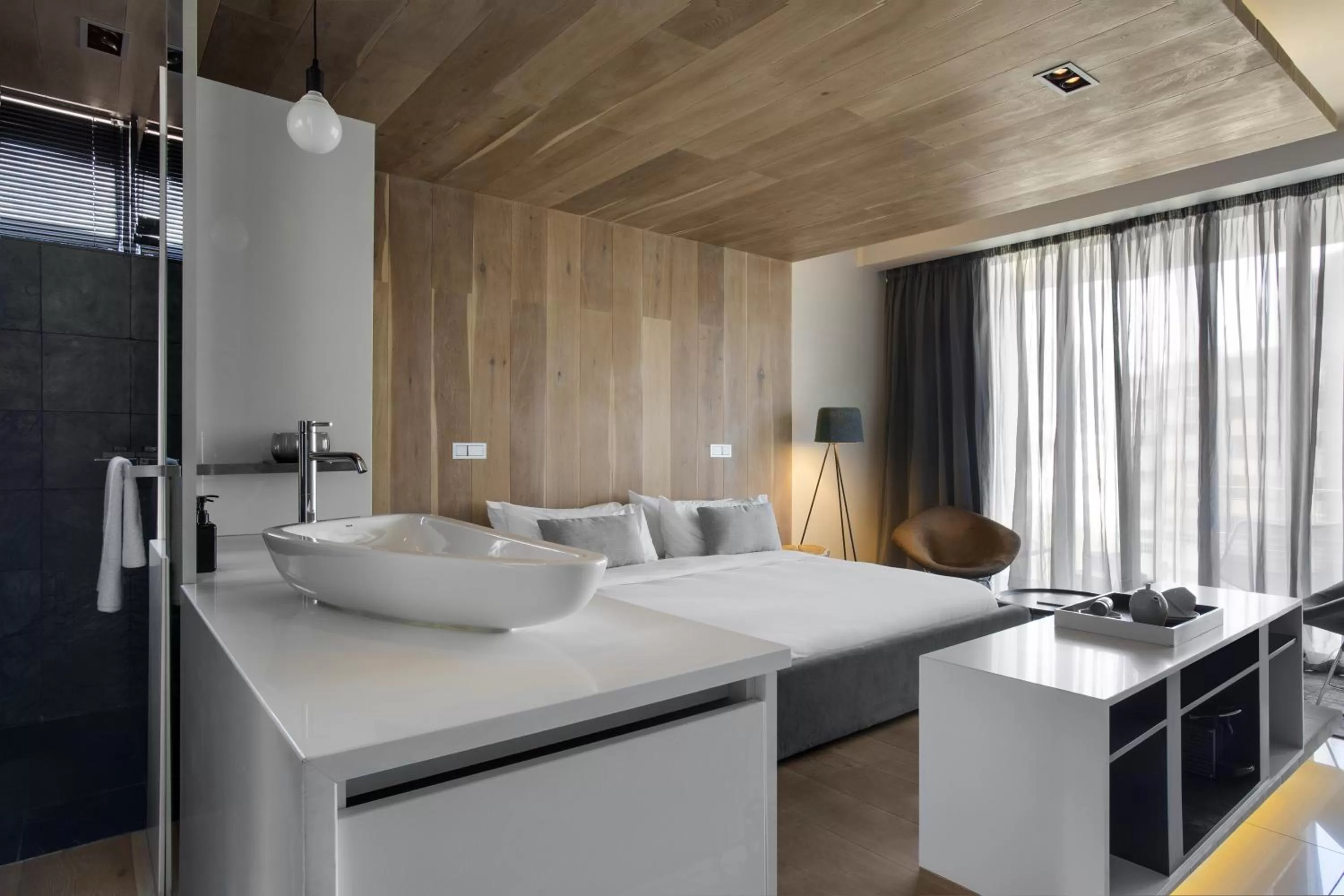 Shower, Bed in POD Camps Bay by The Oyster Collection