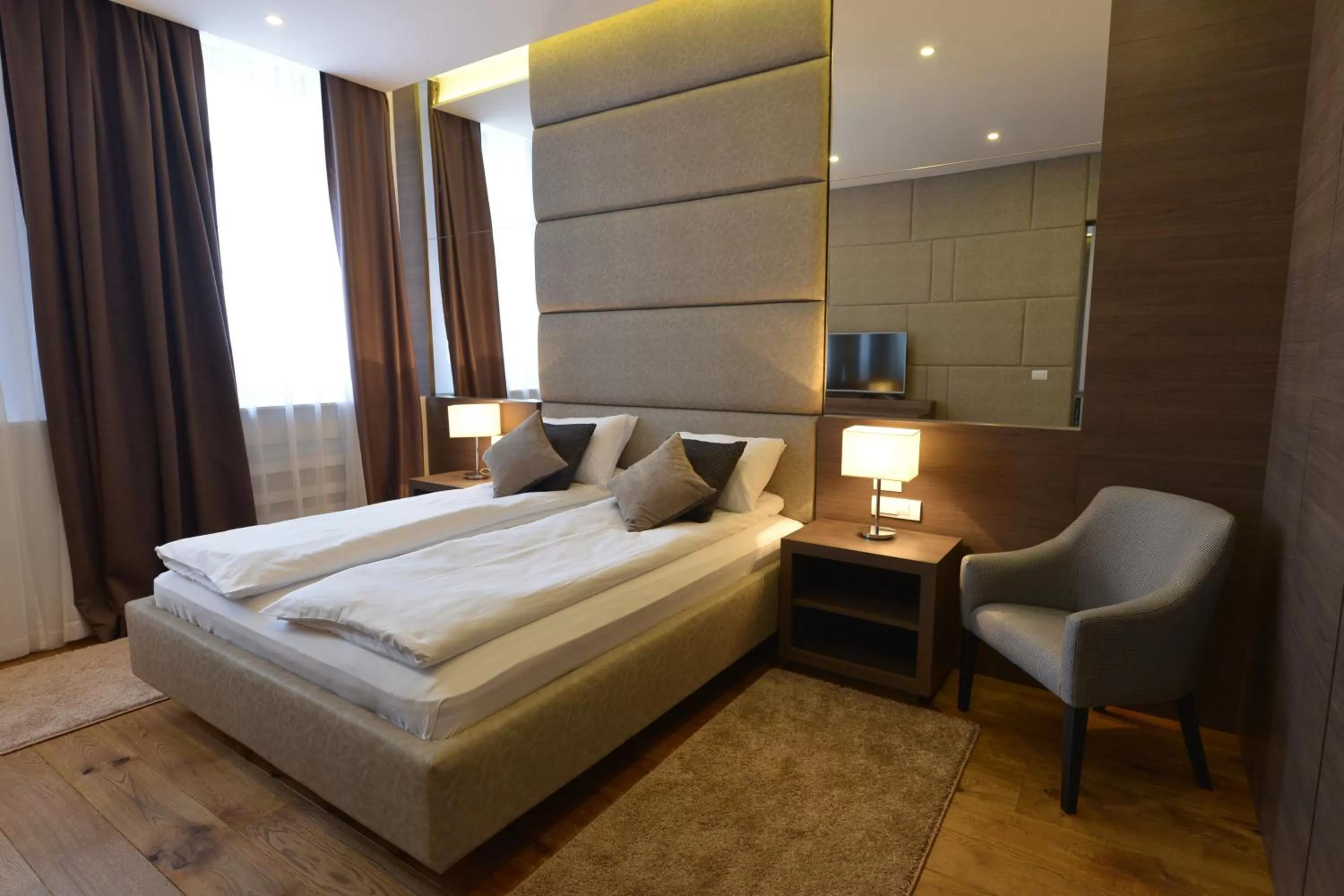 Bedroom, Bed in Boutique Rooms
