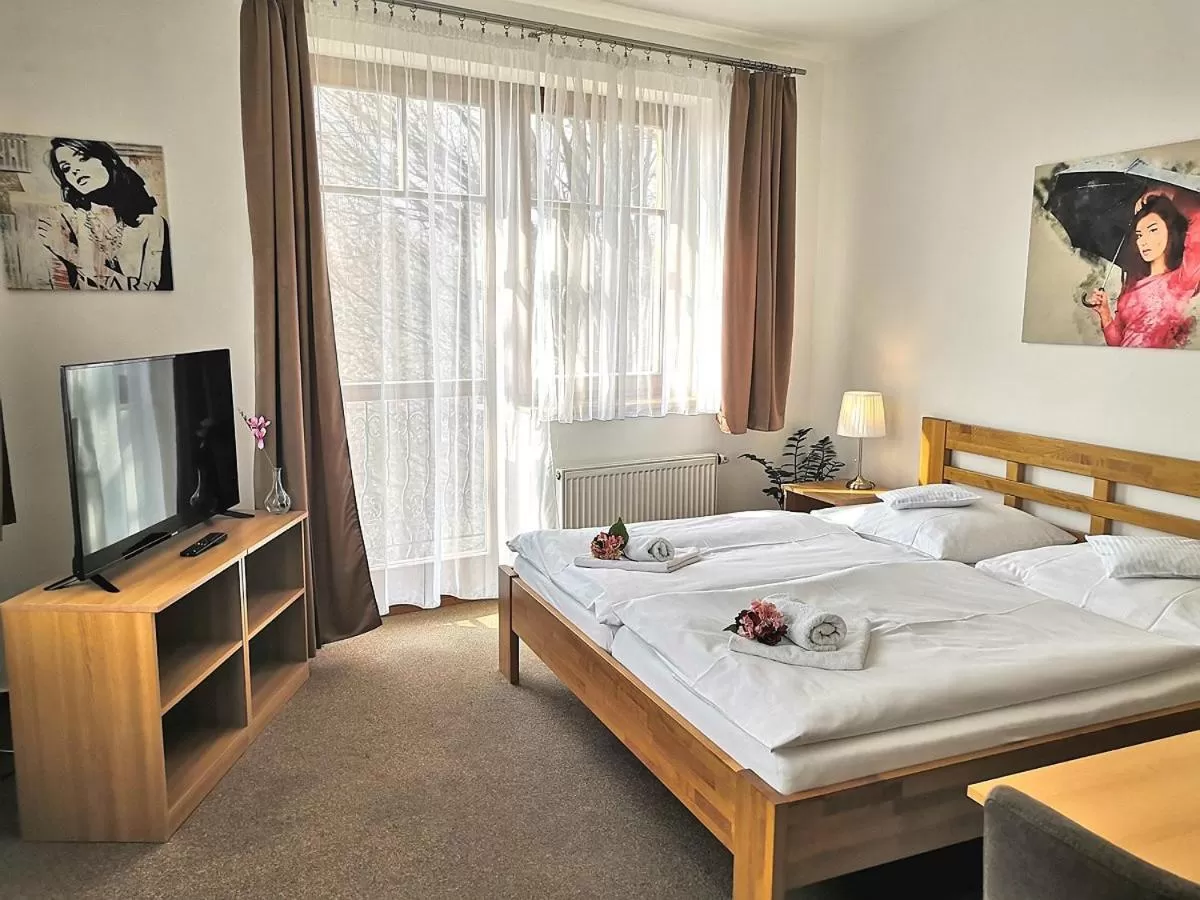 Bed in Hotel U Brány