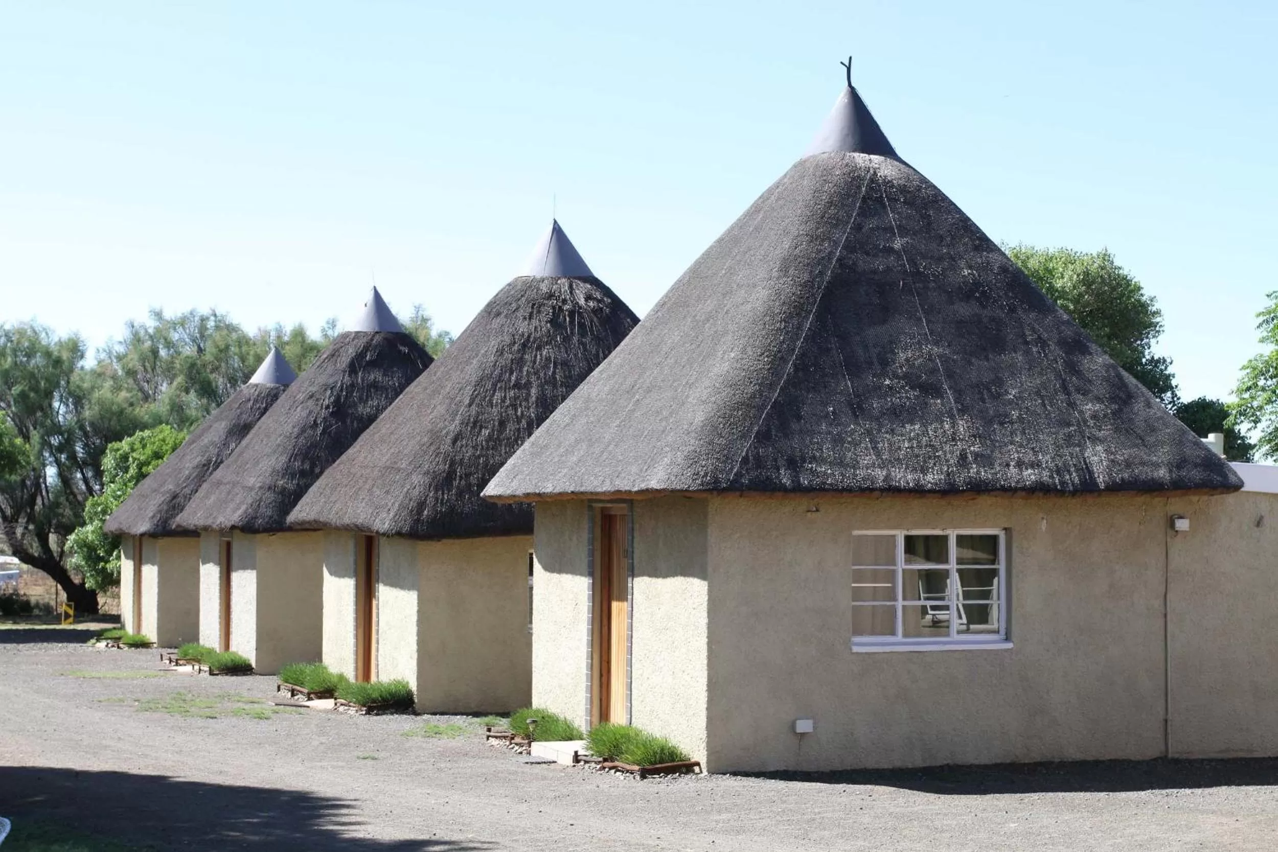 Facade/entrance in Van Zylsvlei - A Karoo Guest Farm