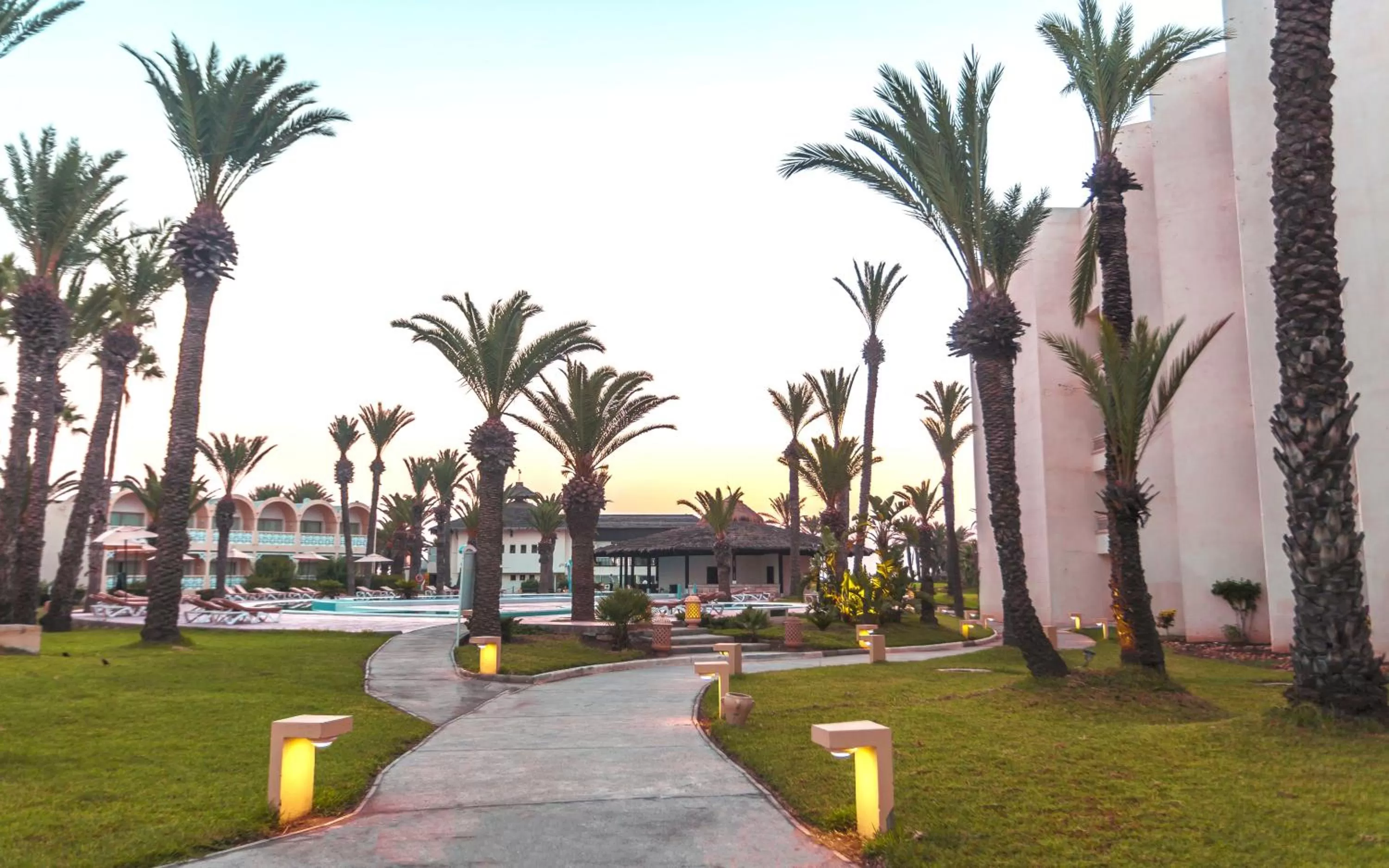 Garden in Hotel Marhaba Club