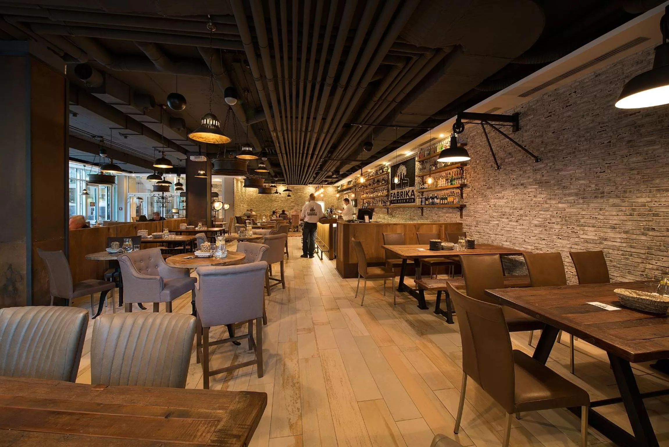 Restaurant/places to eat in LOFT Hotel Bratislava