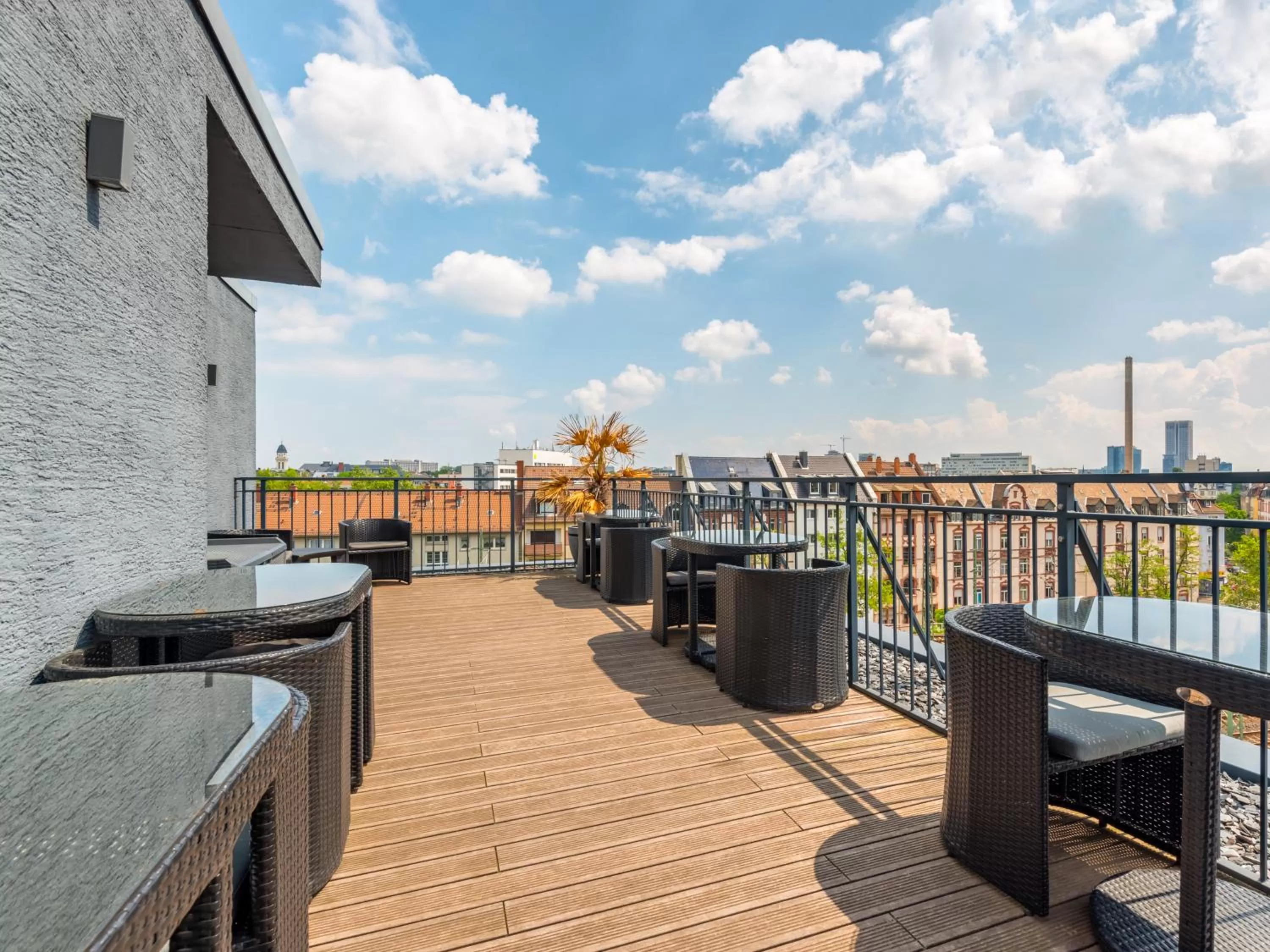 Balcony/Terrace in Numa Frankfurt Oben