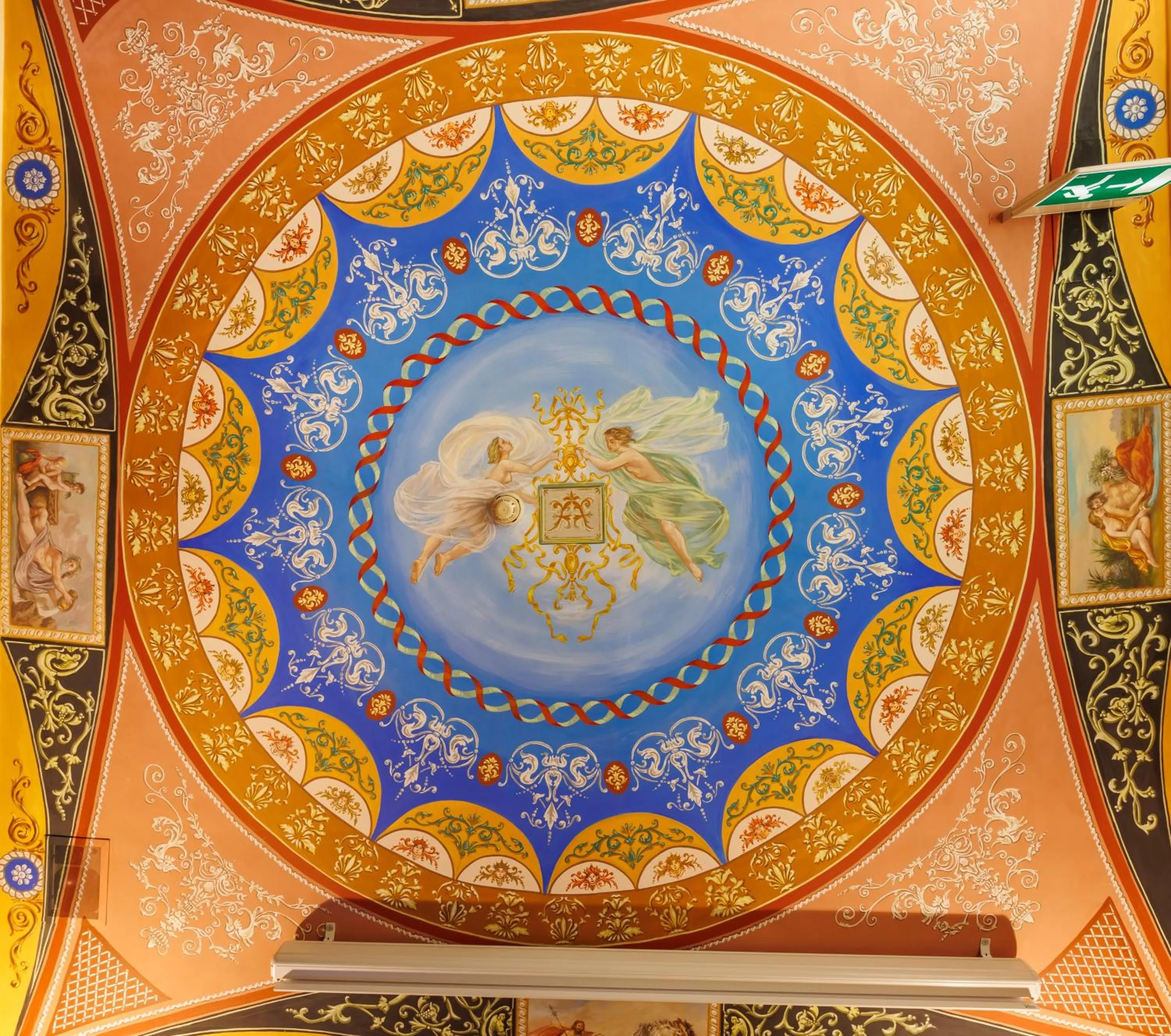 Decorative detail in Hotel Amalfi