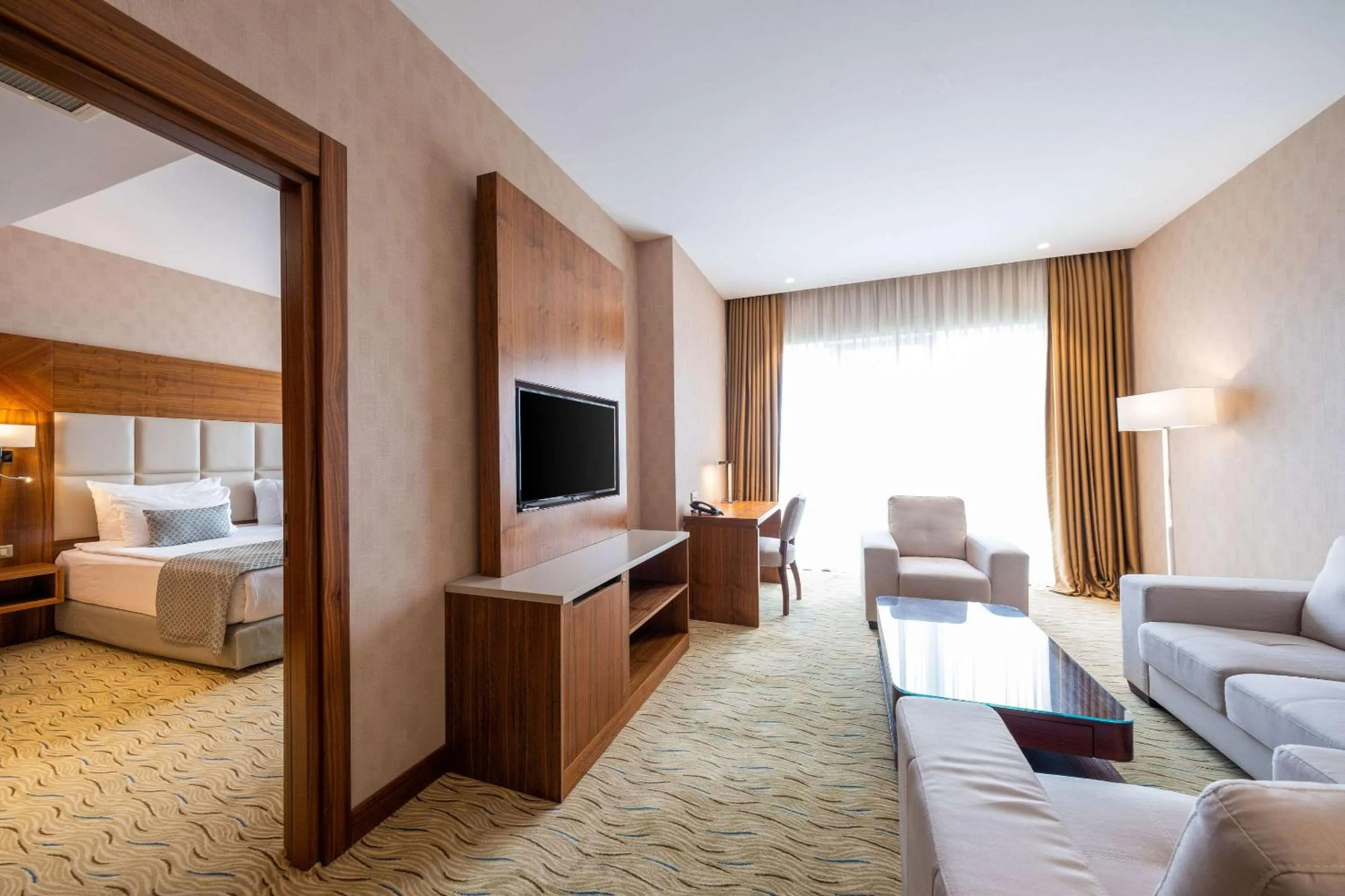 Photo of the whole room, Bed in Clarion Hotel Istanbul Mahmutbey