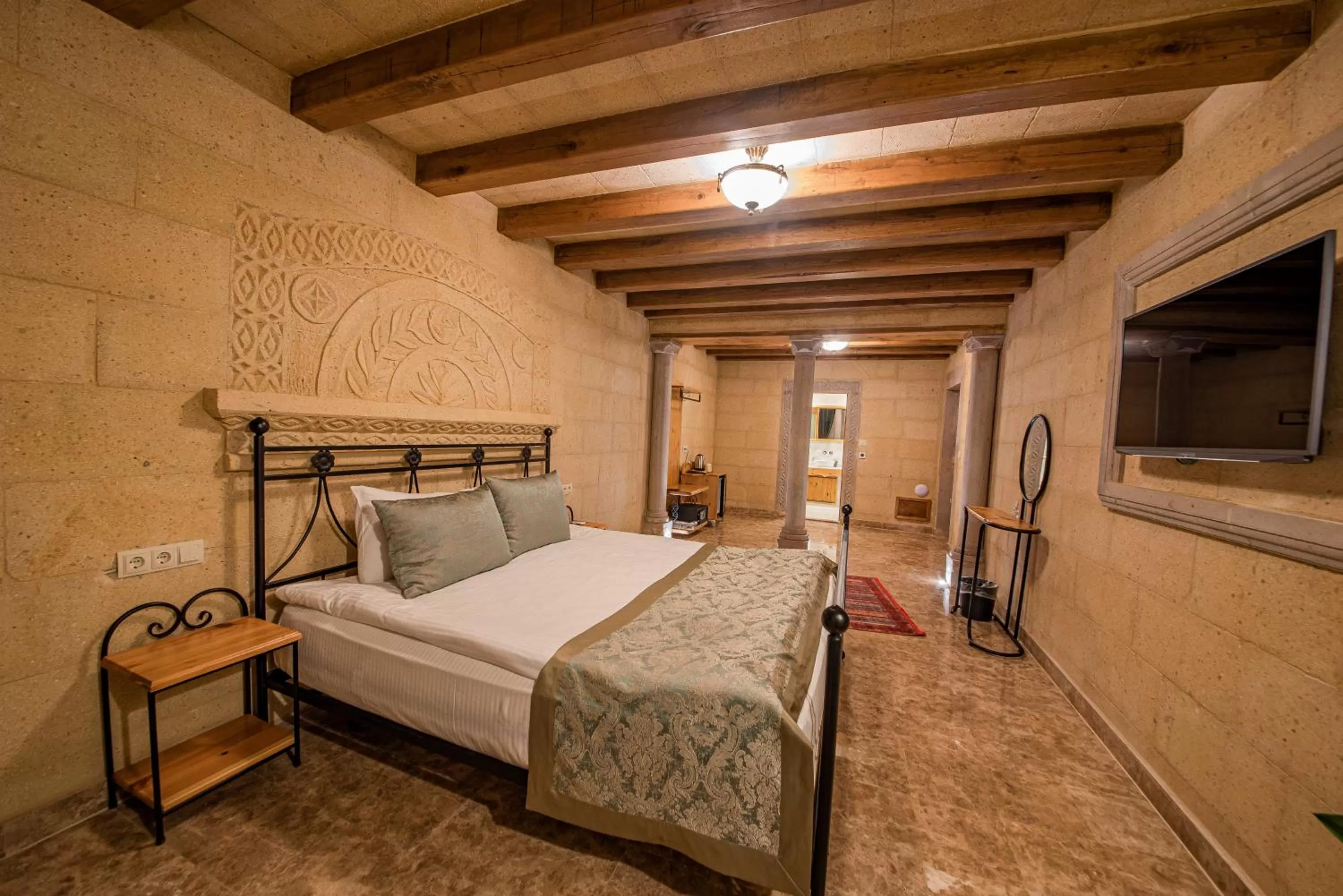 Bed in Cratus Stone Palace