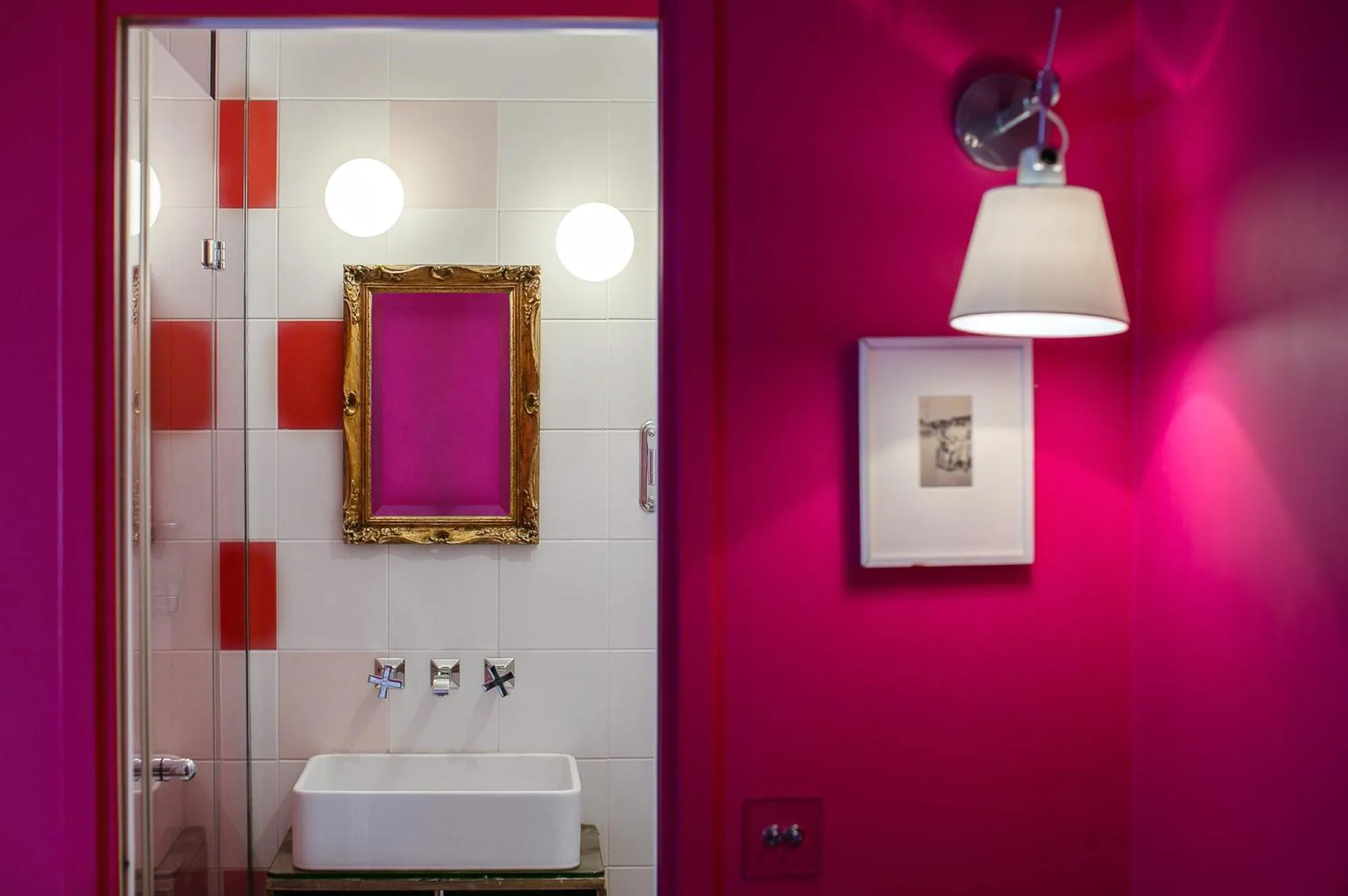 Bathroom in Hôtel Crayon