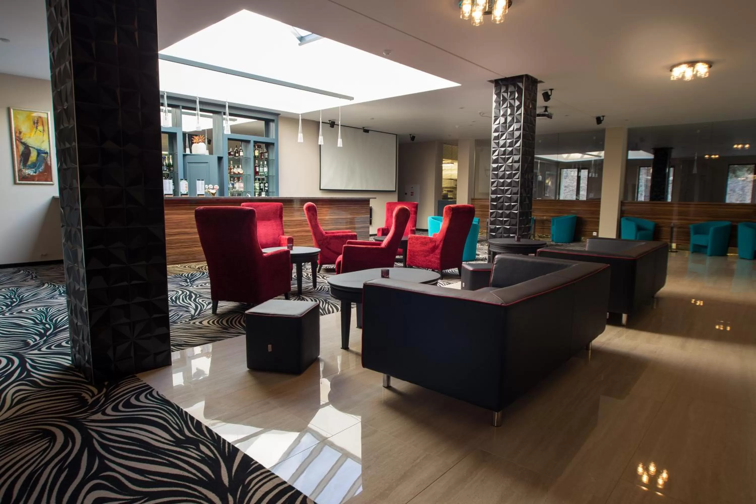 Lounge or bar in Parkhotel Carlsbad Inn