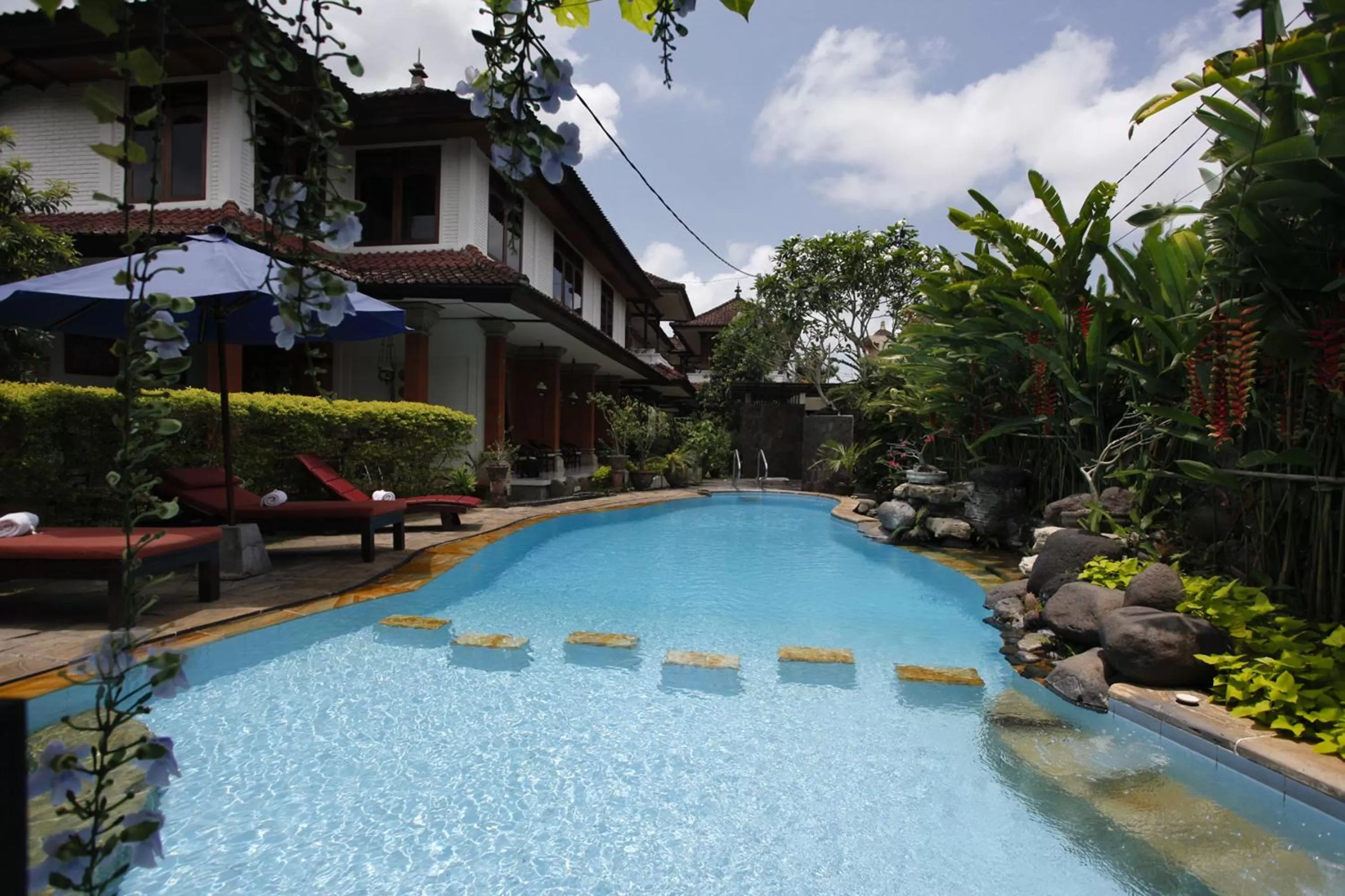 Swimming pool in Yulia Village Inn Ubud