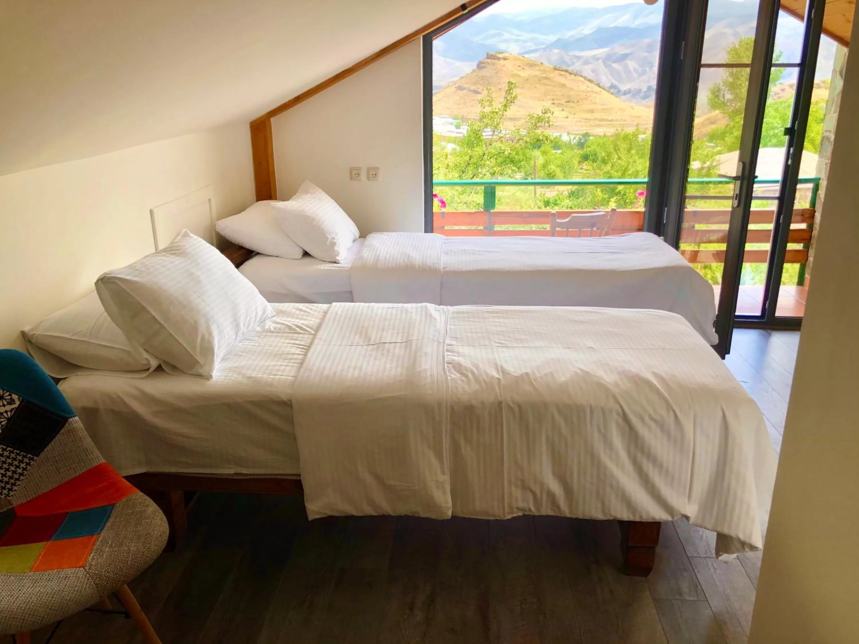 Bed in Green Stone Boutique Hotel