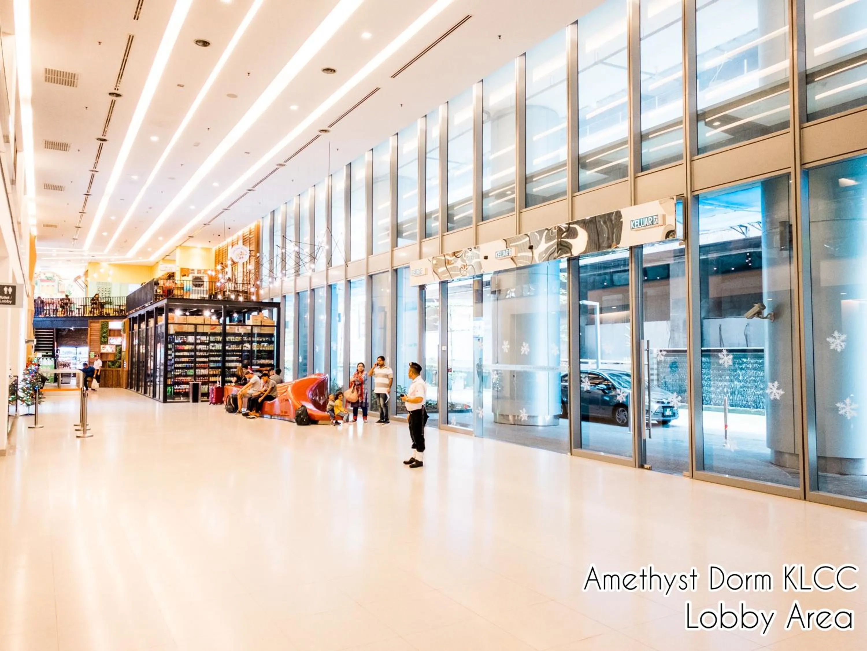 Lobby or reception in Amethyst Dorm KLCC