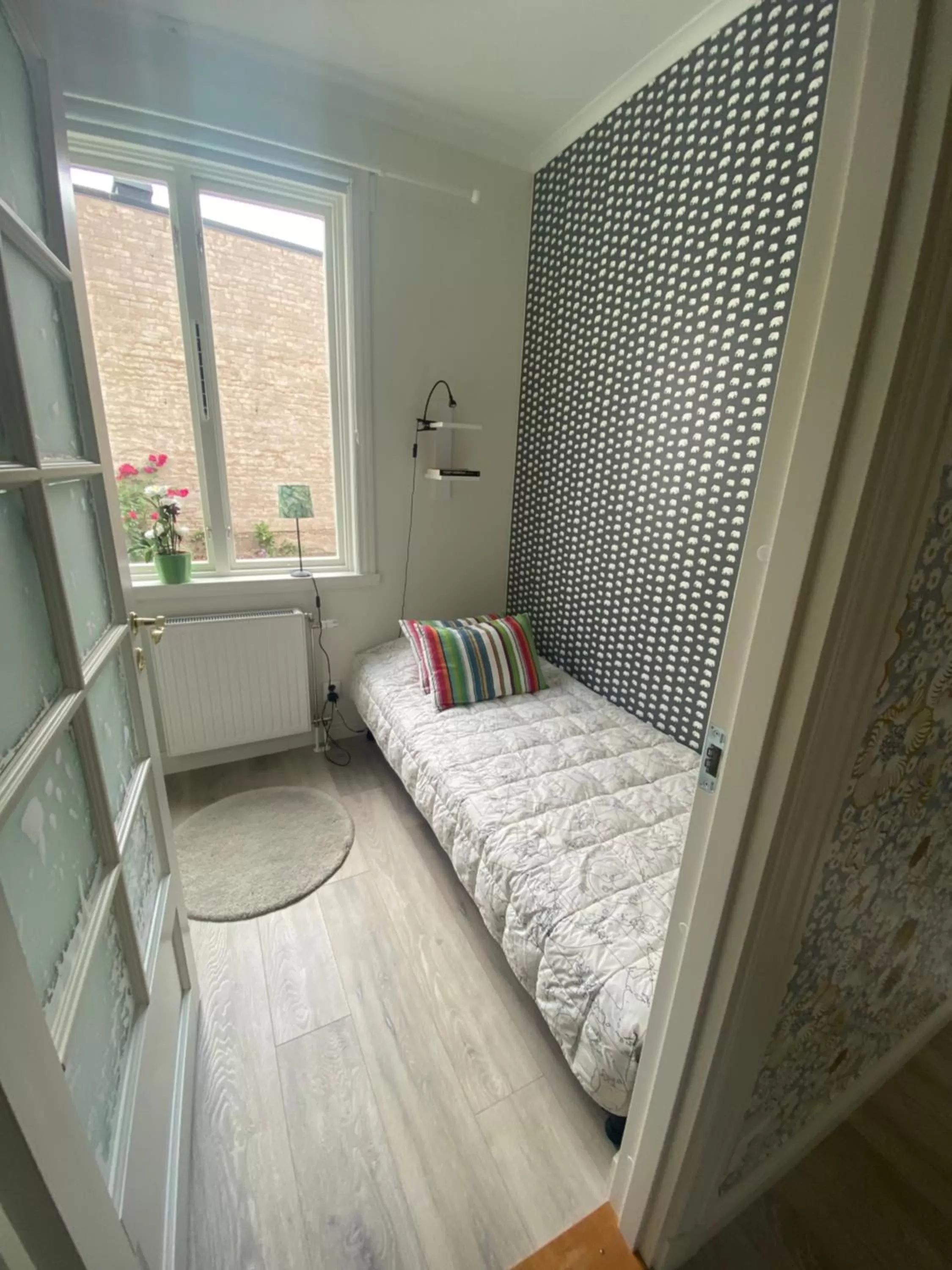 Bed in Hotell Villa Borgen