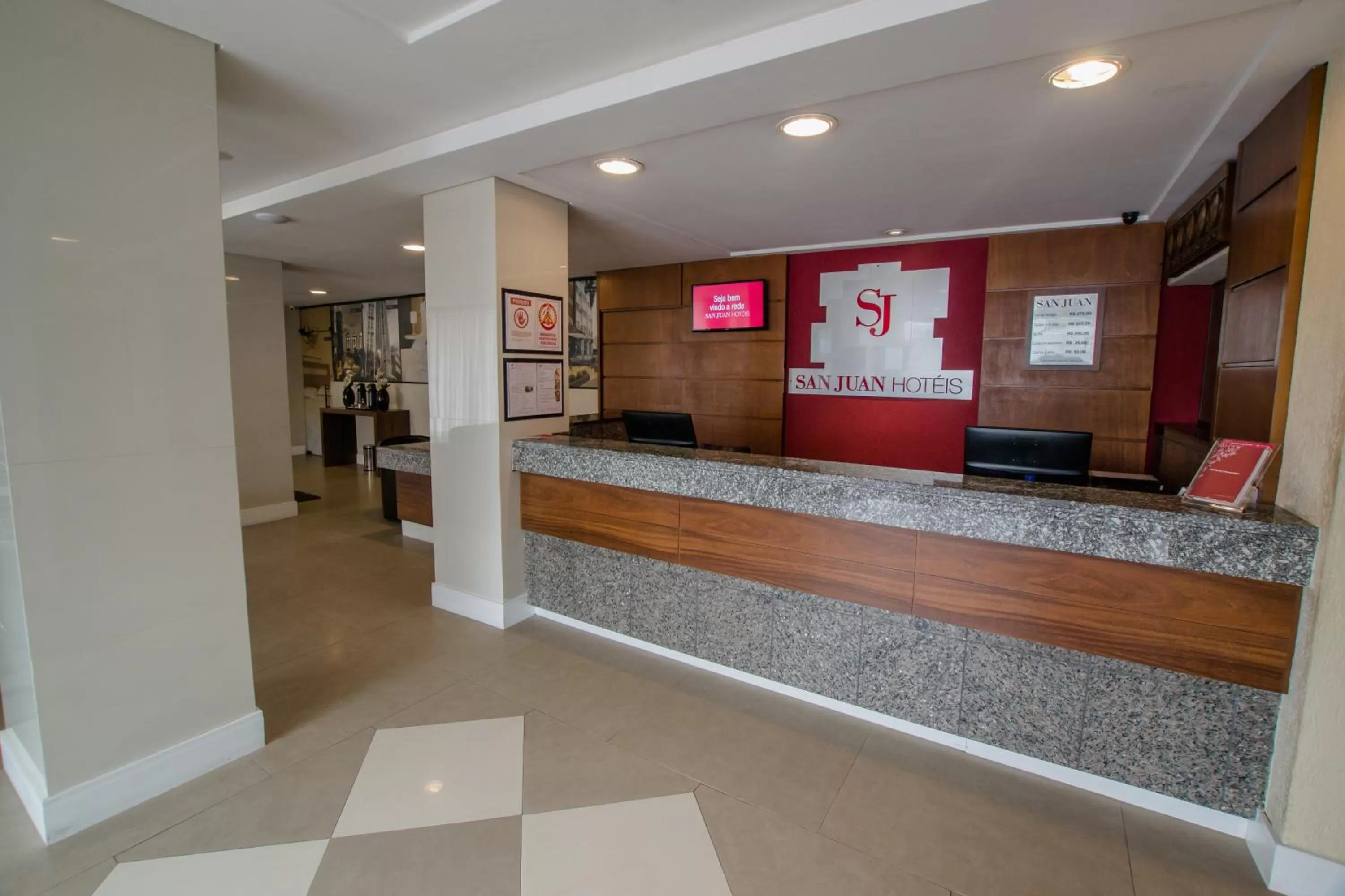 Lobby or reception in SJ Executive - San Juan Curitiba