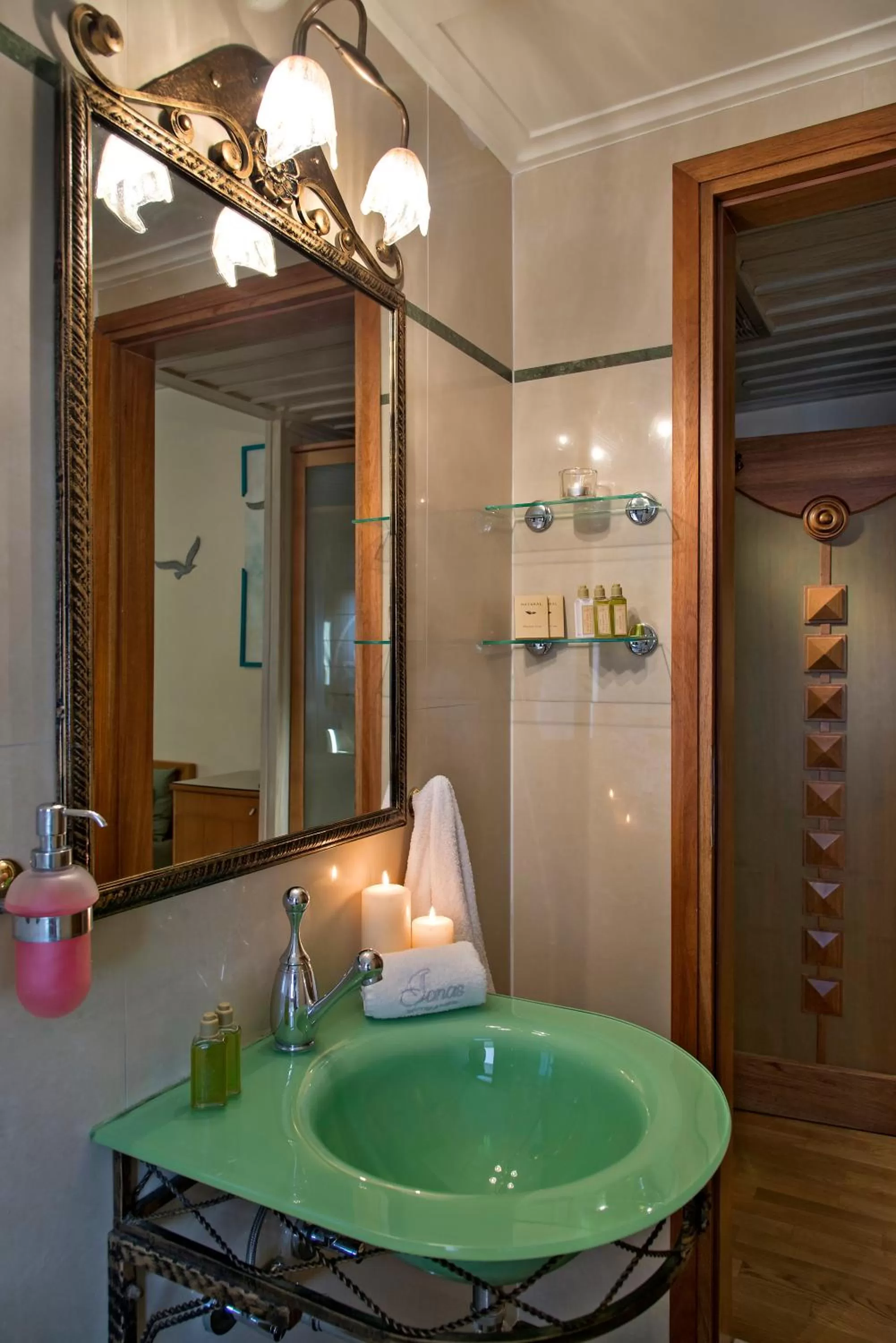 Bathroom in Ionas Boutique Hotel