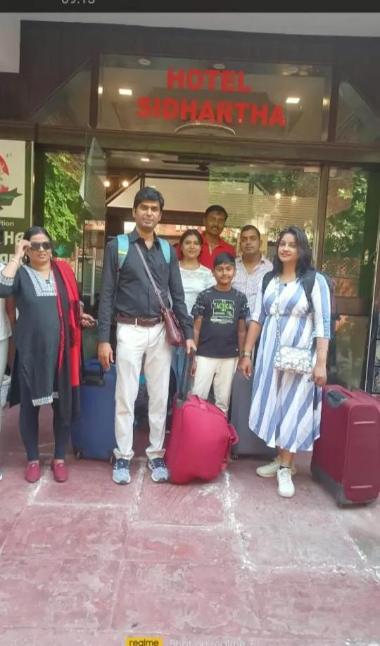 group of guests in Hotel Sidhartha Walking Distance From TajMahal