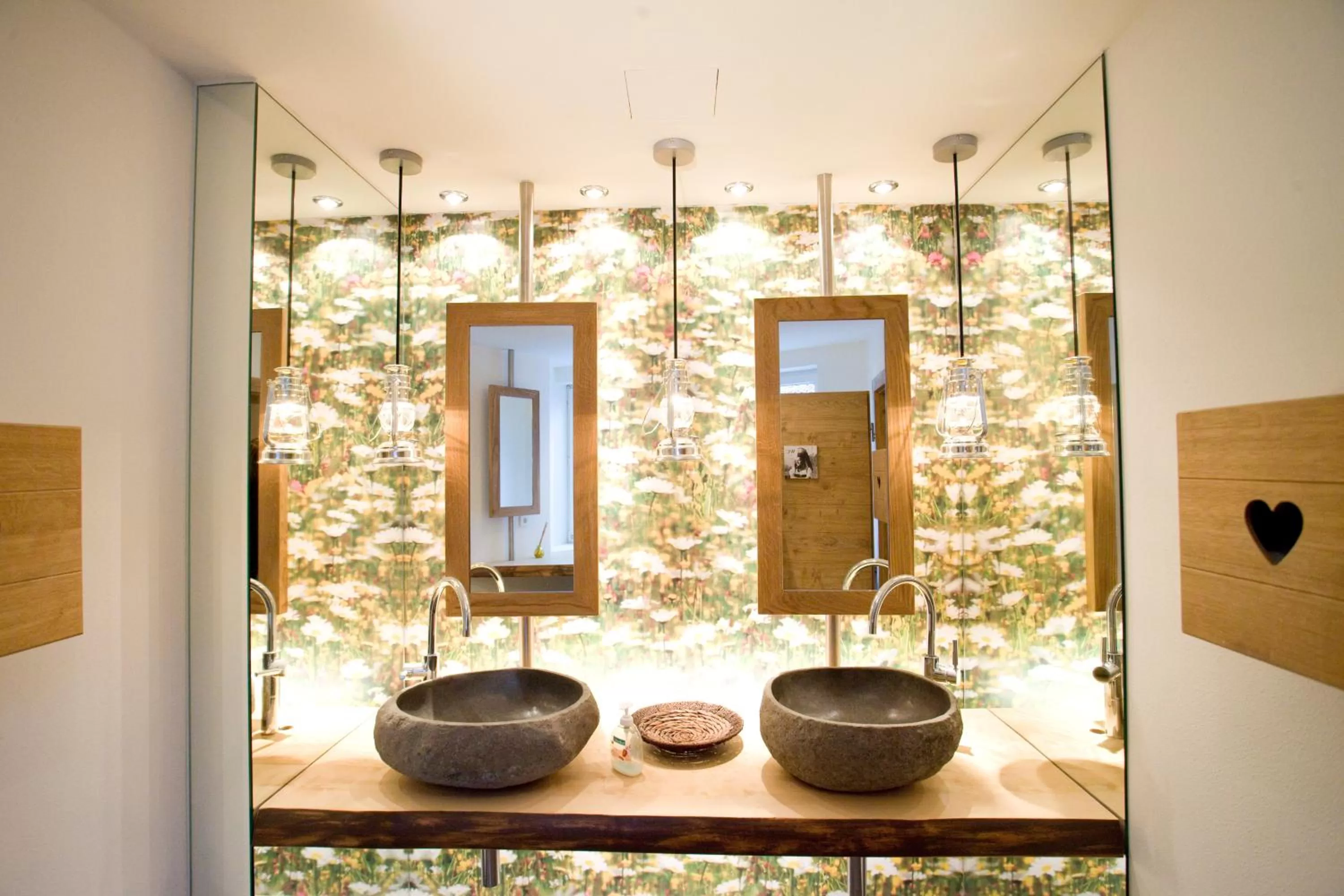 Bathroom in Alpin Lifestyle Hotel Löwen & Strauss