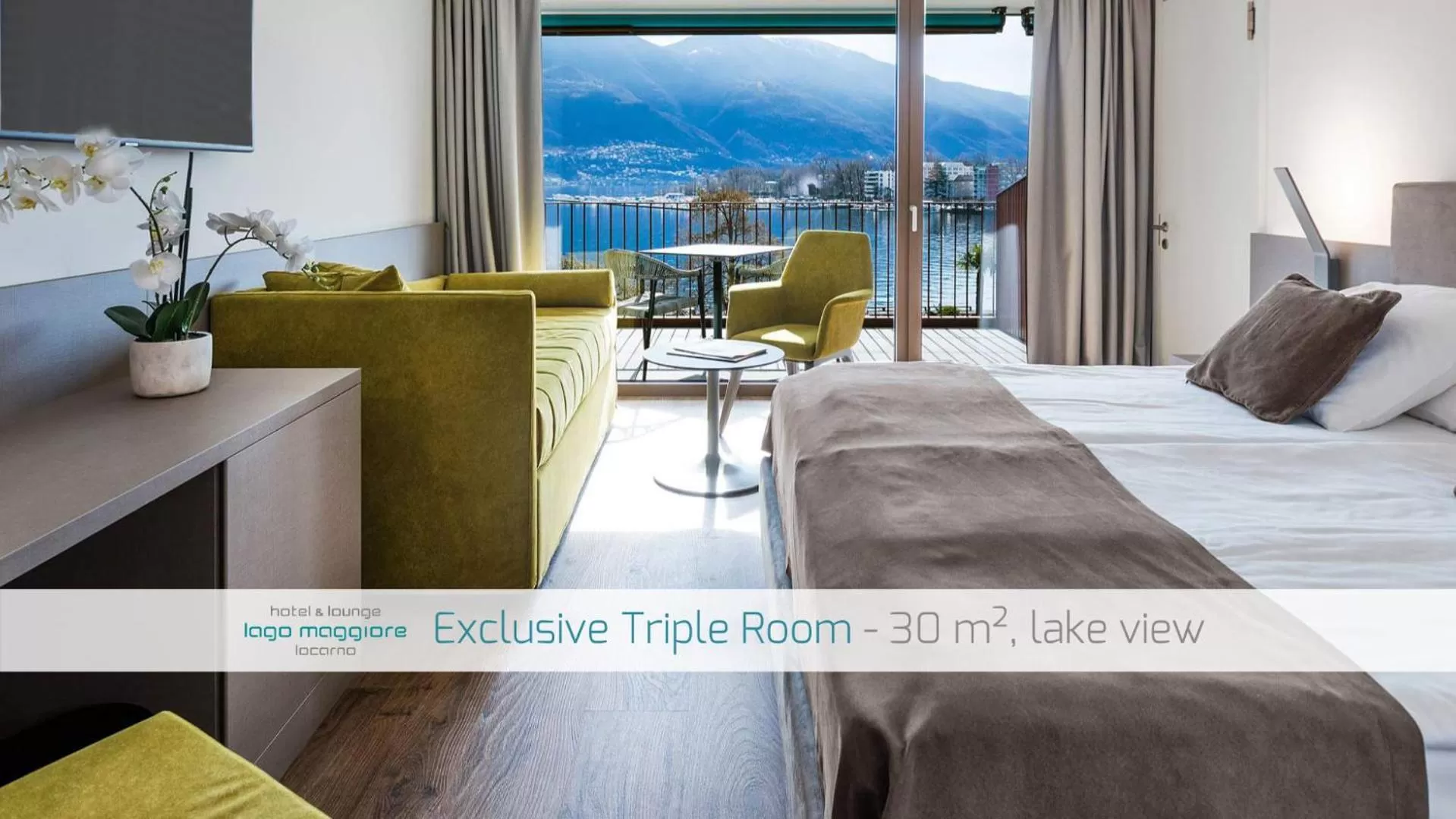 City view, Bed in Hotel Lago Maggiore - Welcome!