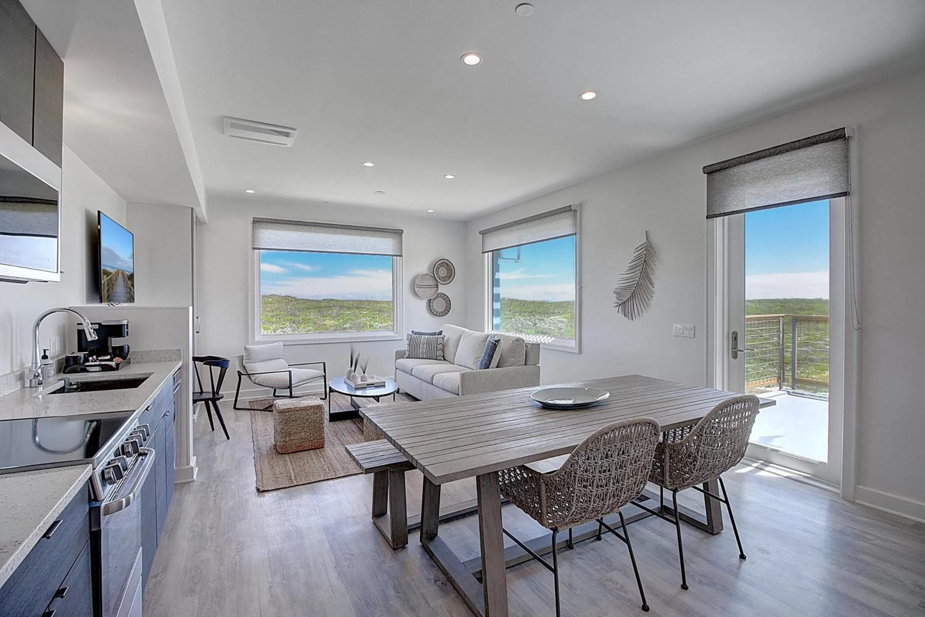 Living room in Lively Beach