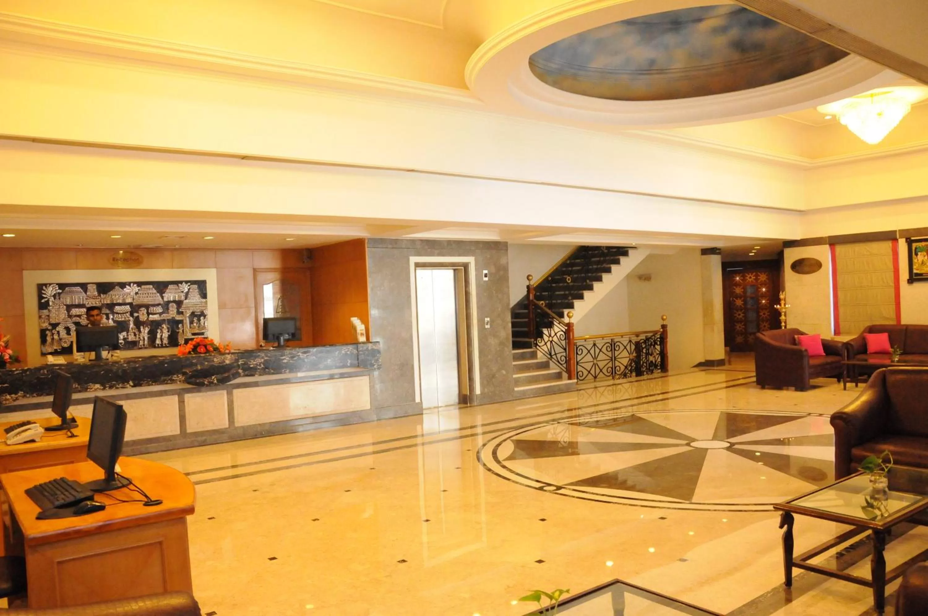 Lobby or reception in Regency Kanchipuram by GRT Hotels