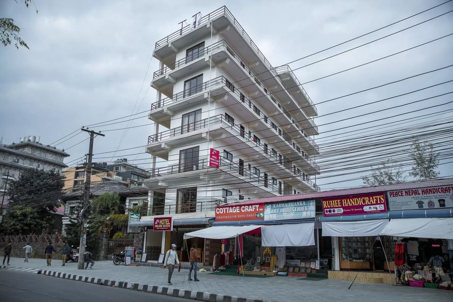 Facade/entrance in Hotel Himalayan Vacation