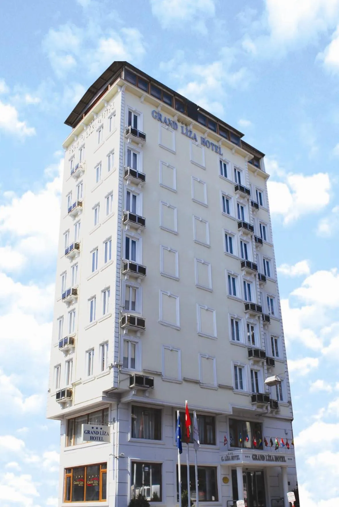 Property building in Grand Liza Hotel