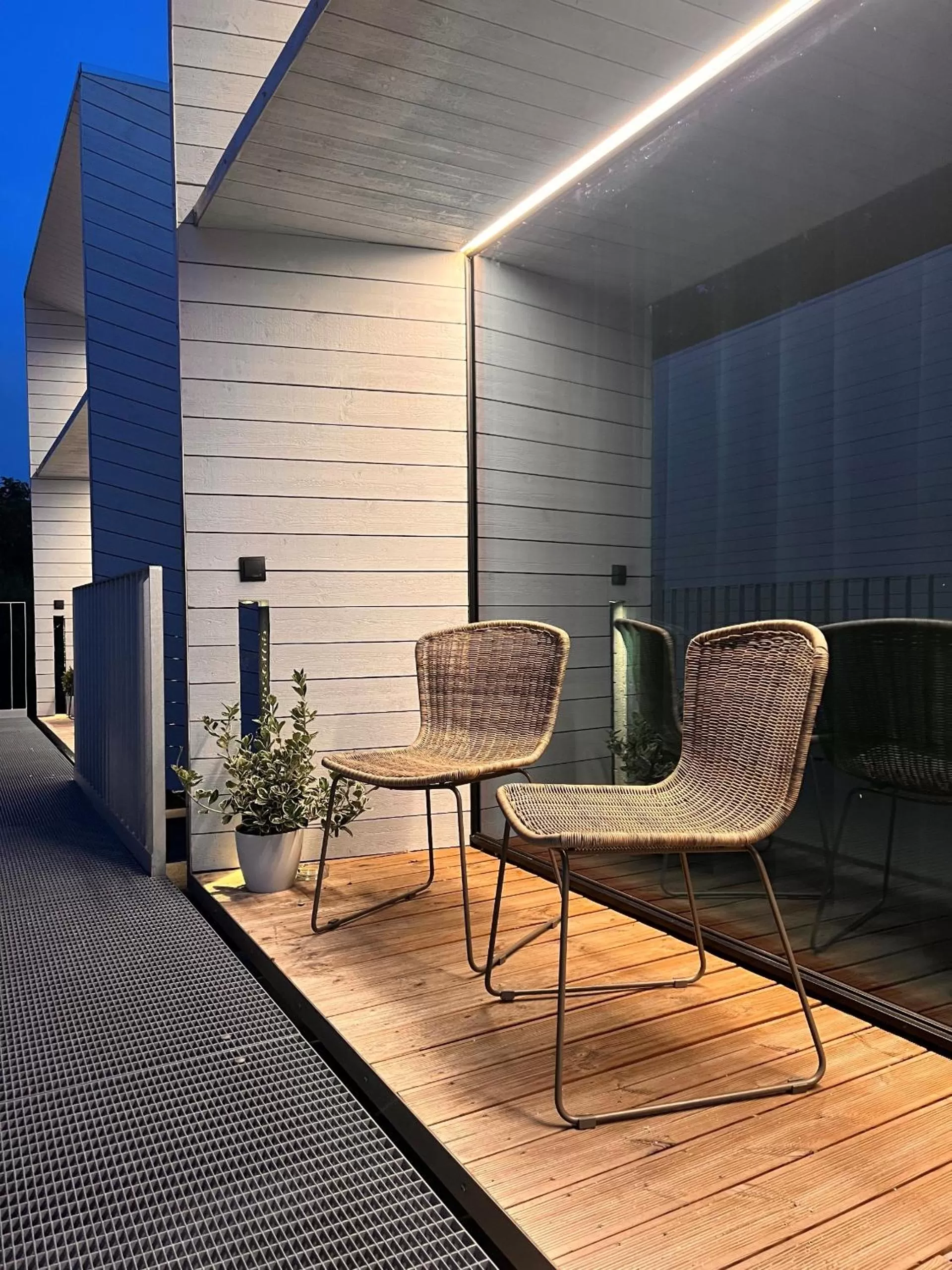 Balcony/Terrace in Chalet Park by Maier Höchst