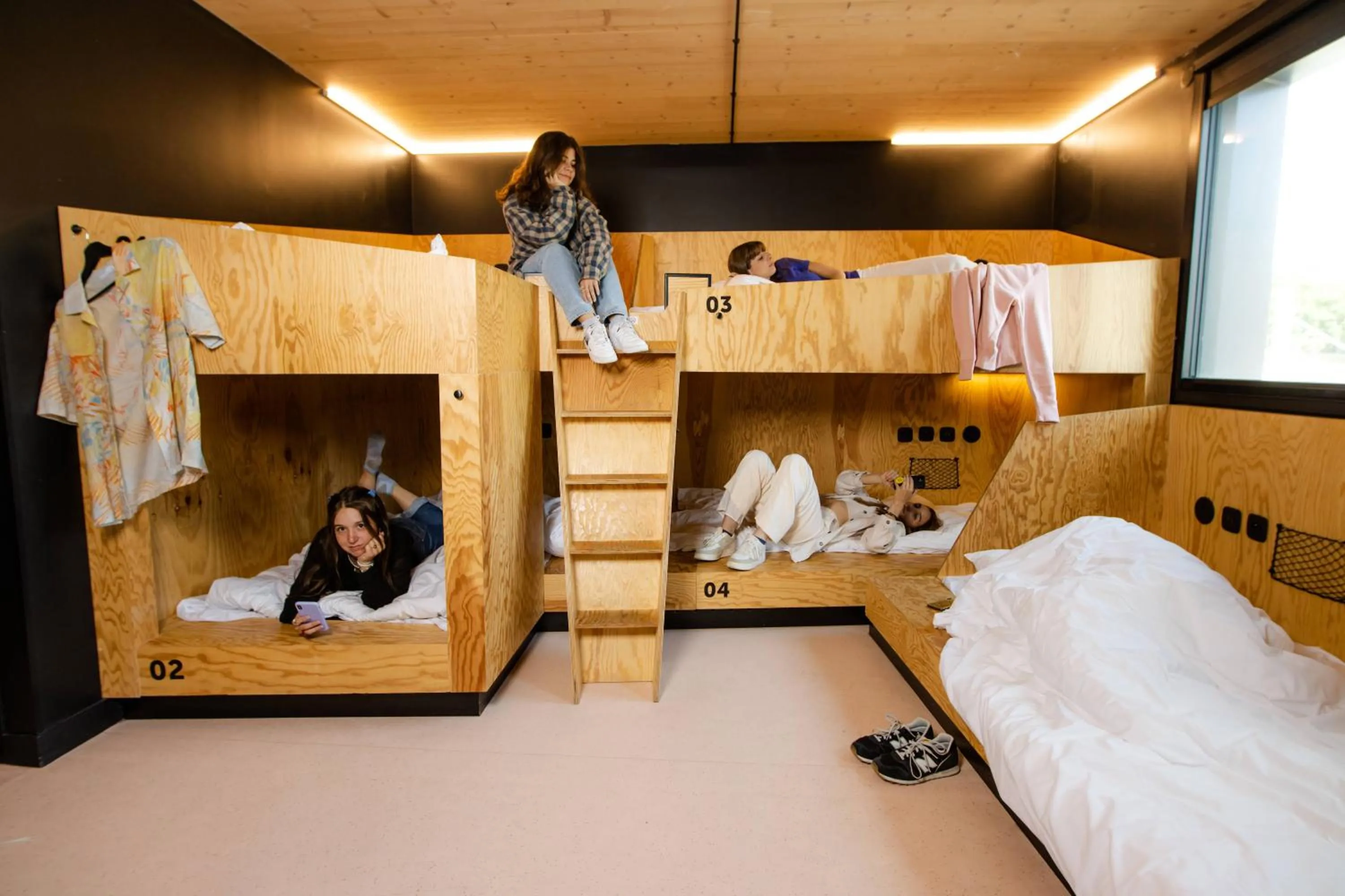 Bed in JO&JOE Paris Gentilly - Auberge de Jeunesse