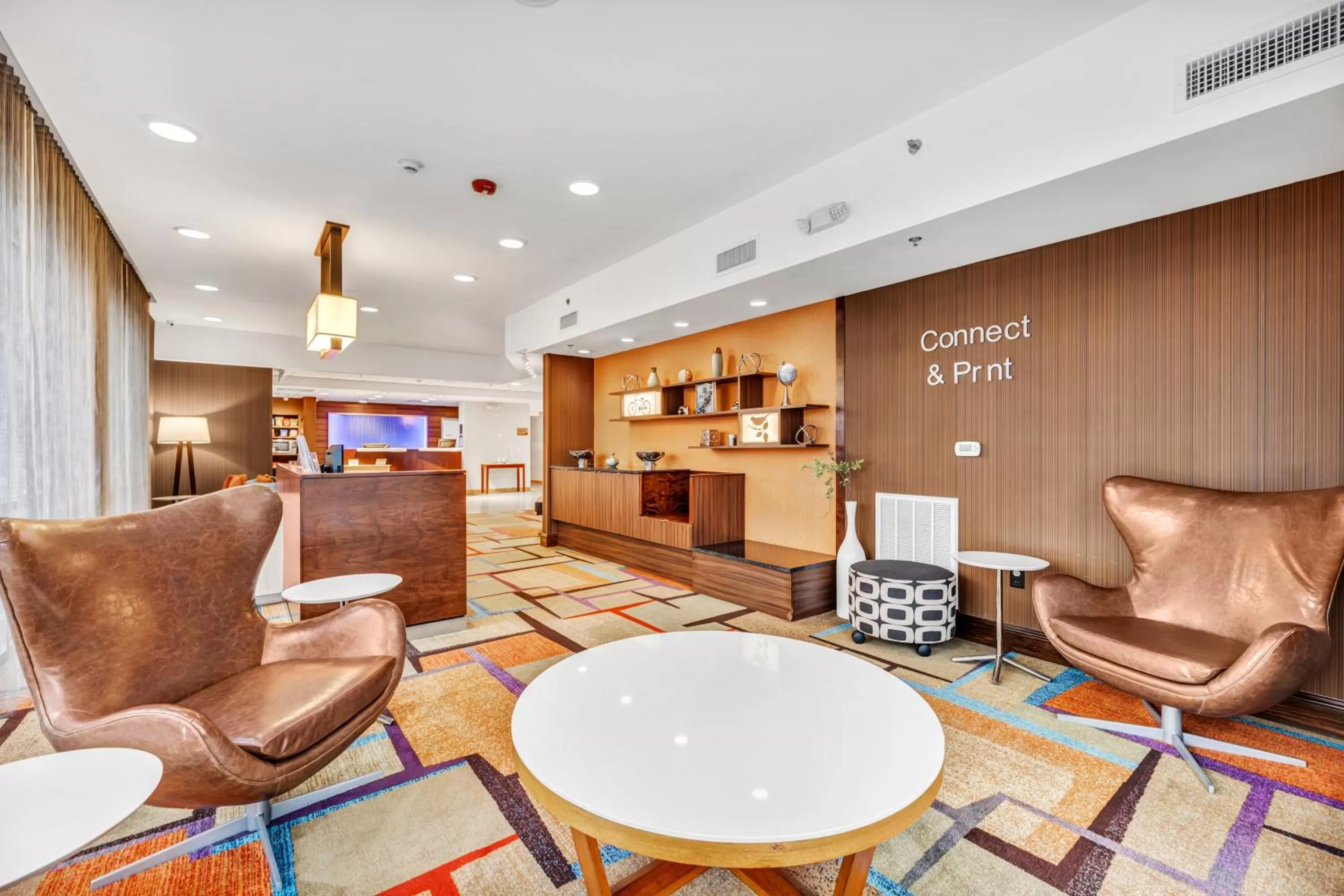 Seating area in Fairfield Inn by Marriott Lumberton