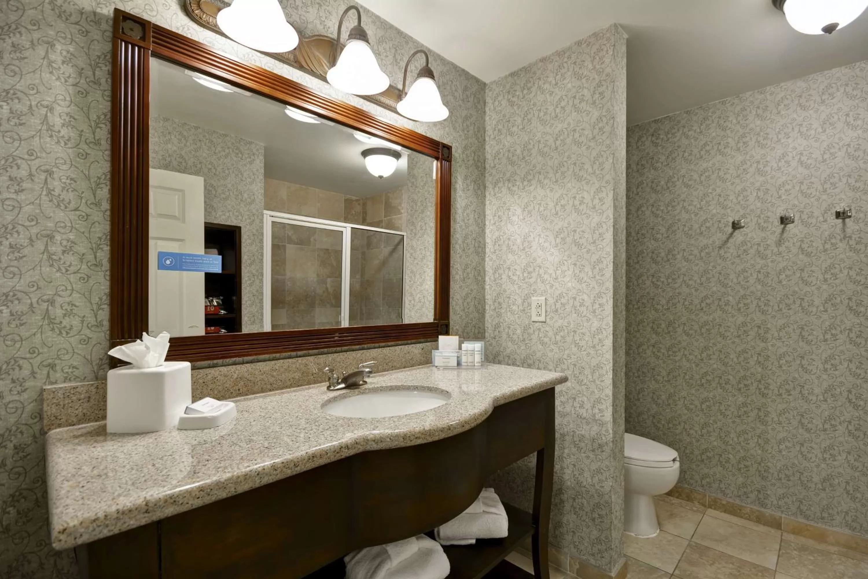 Bathroom in Hampton Inn & Suites Savannah Historic District
