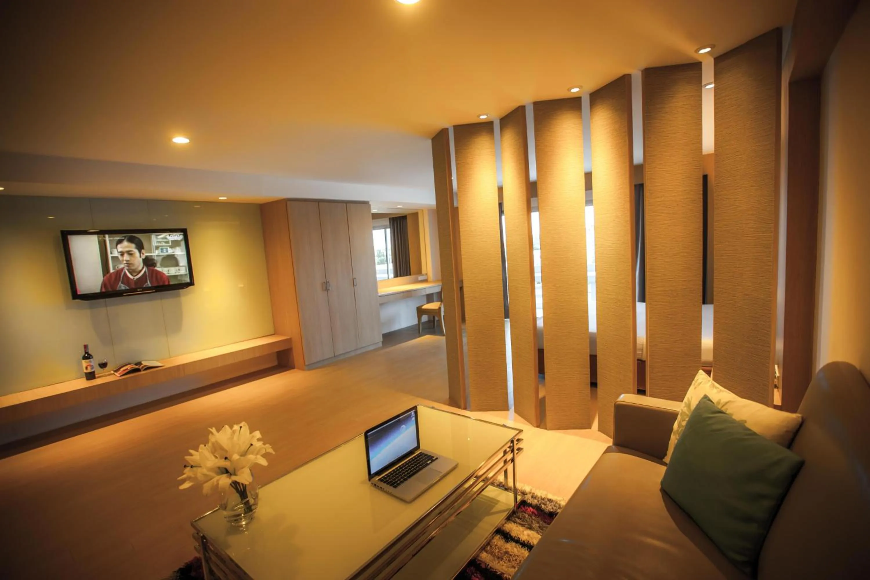 Property building in Golden City Rayong Hotel