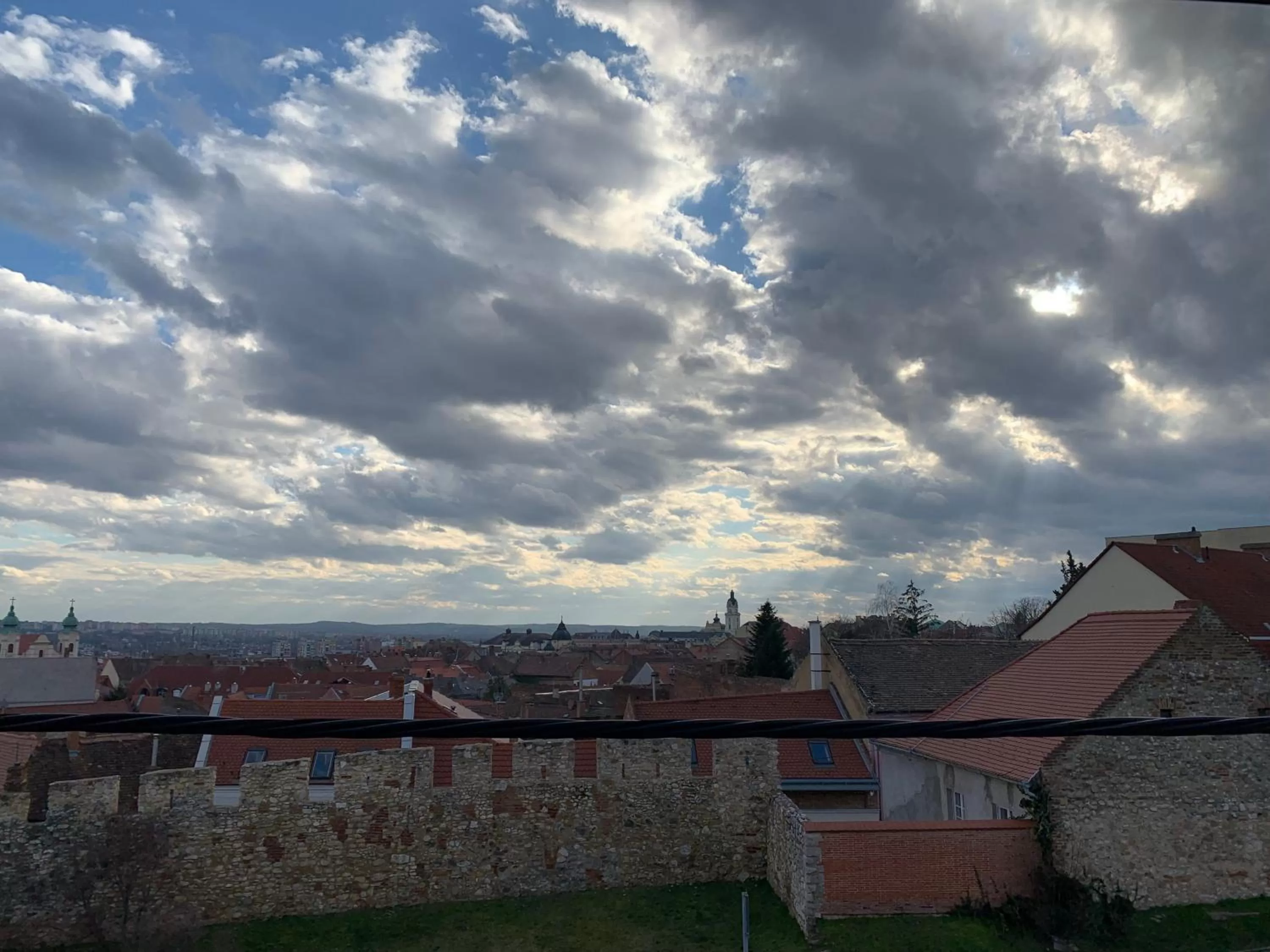 View (from property/room) in Várfal Wellness Panzió