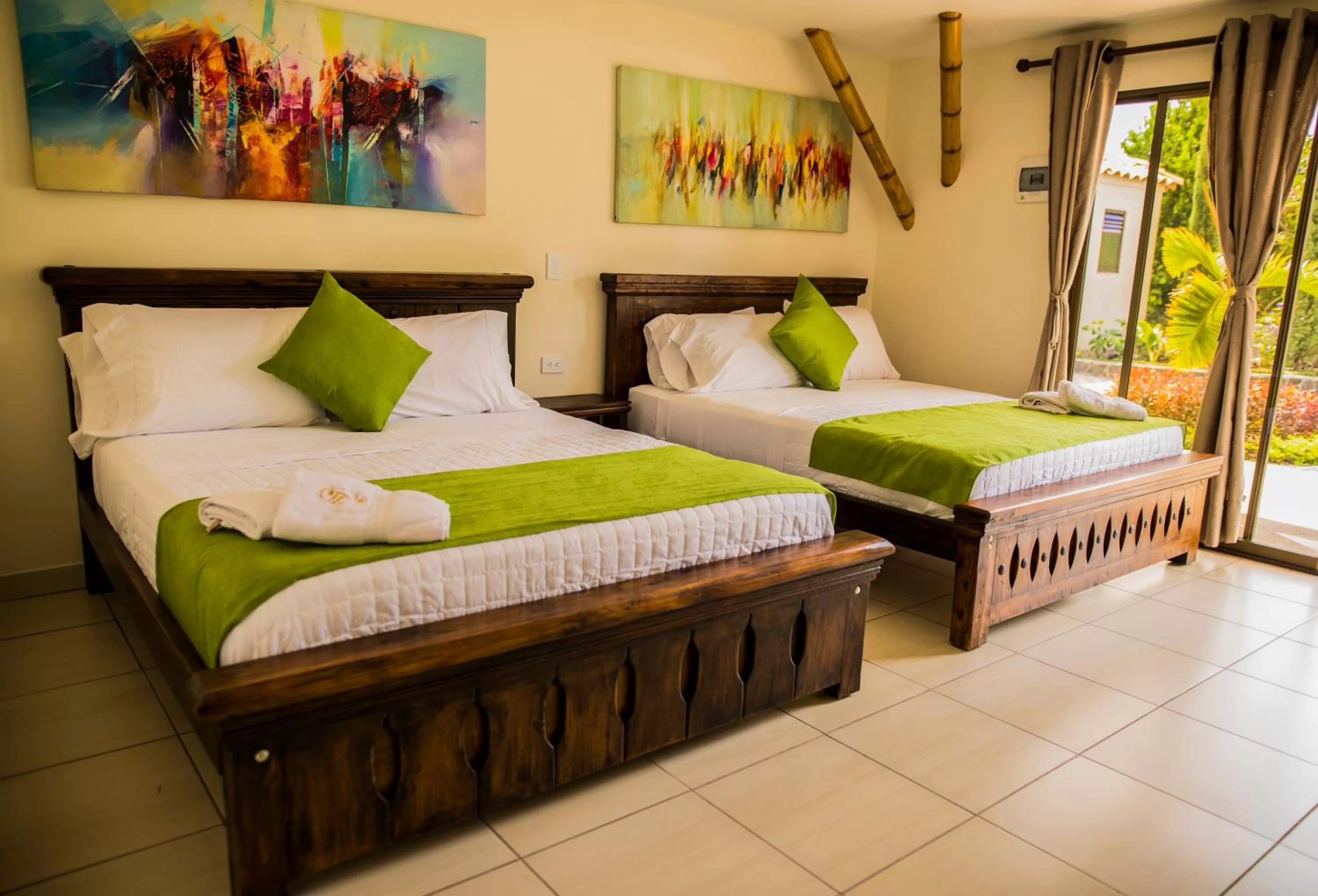 Bedroom, Bed in La Victoria Hotel Campestre