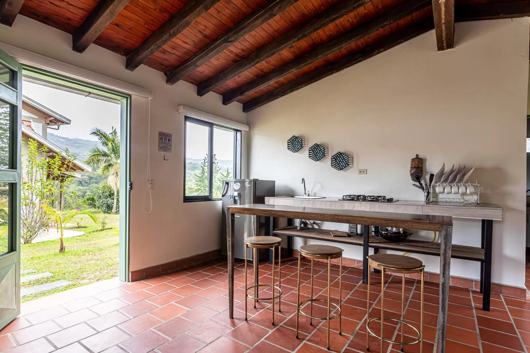Dining area in Soy Local Guatape Campestre