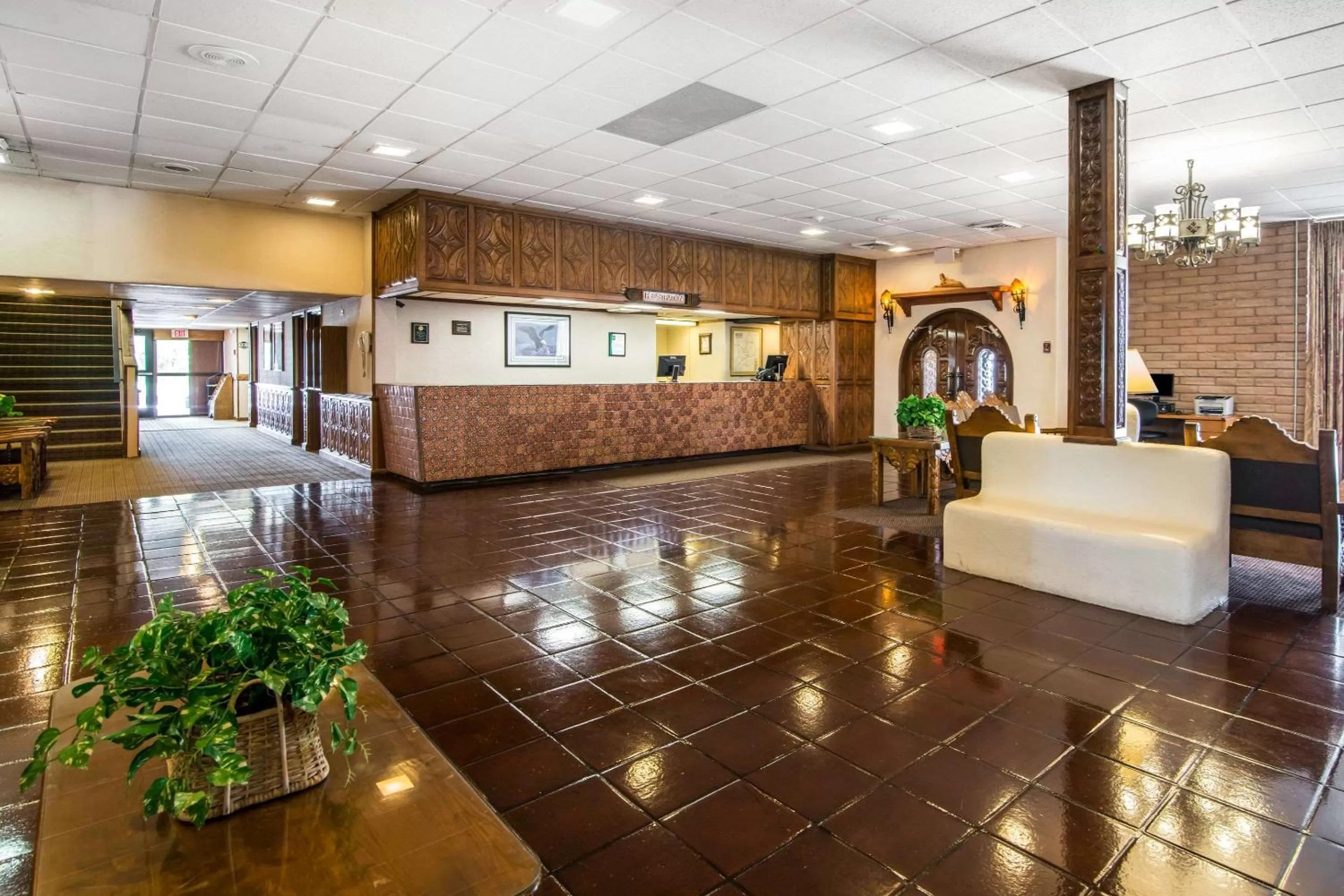 Lobby or reception in Quality Inn