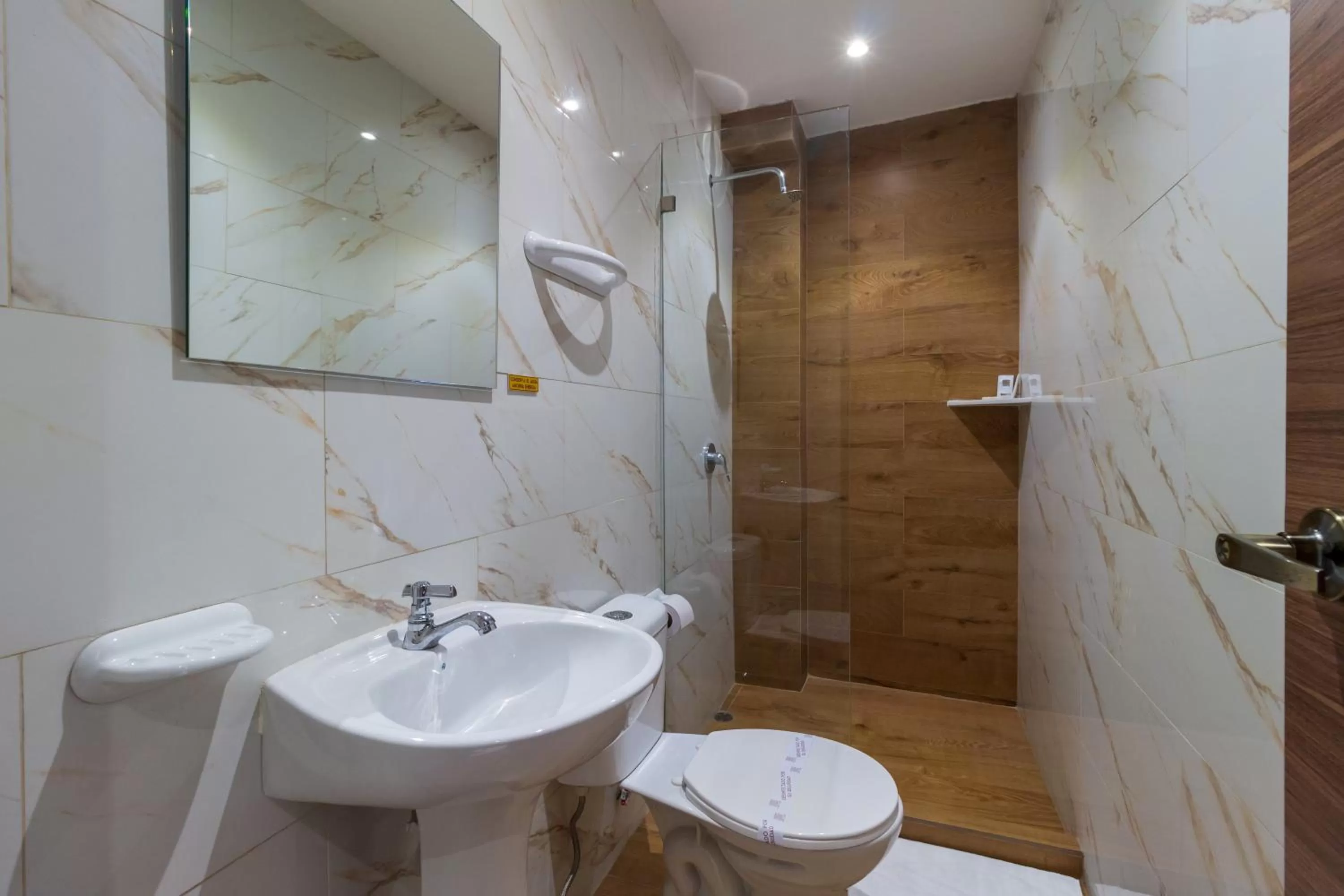 Shower in Hotel Sada