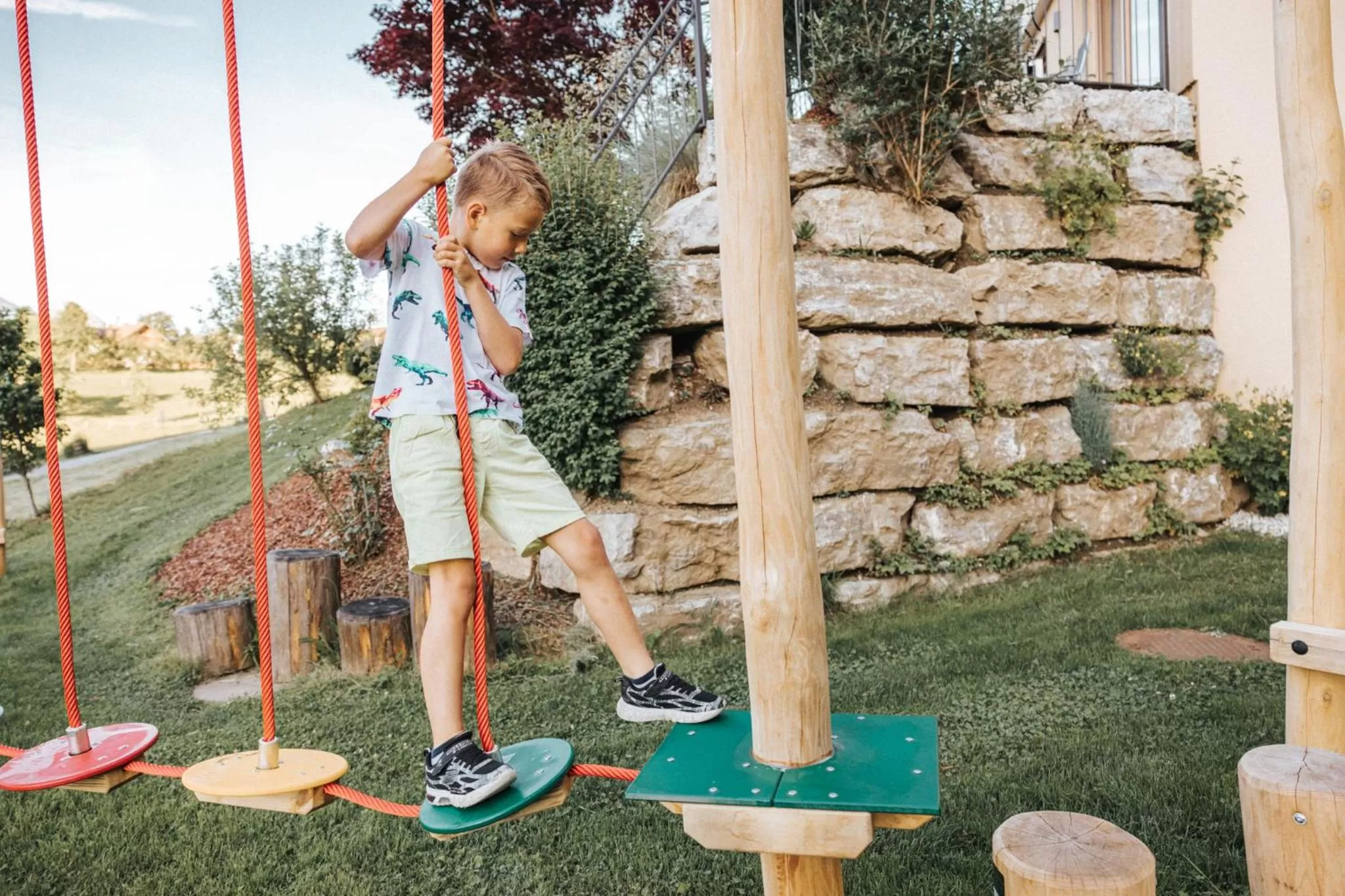 Children play ground in Hotel Silberfux