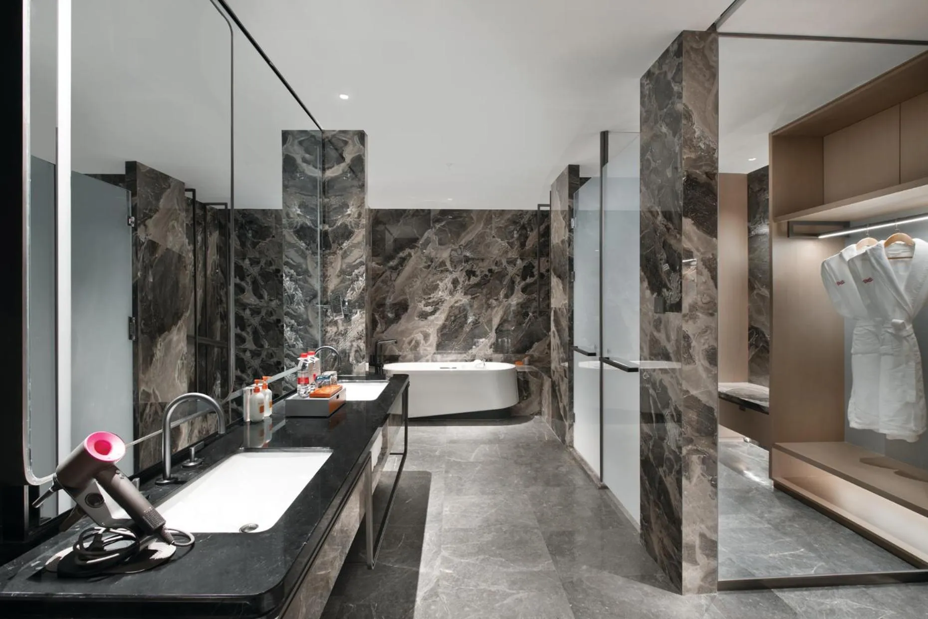 Bathroom in Crowne Plaza Hangzhou Science City by IHG