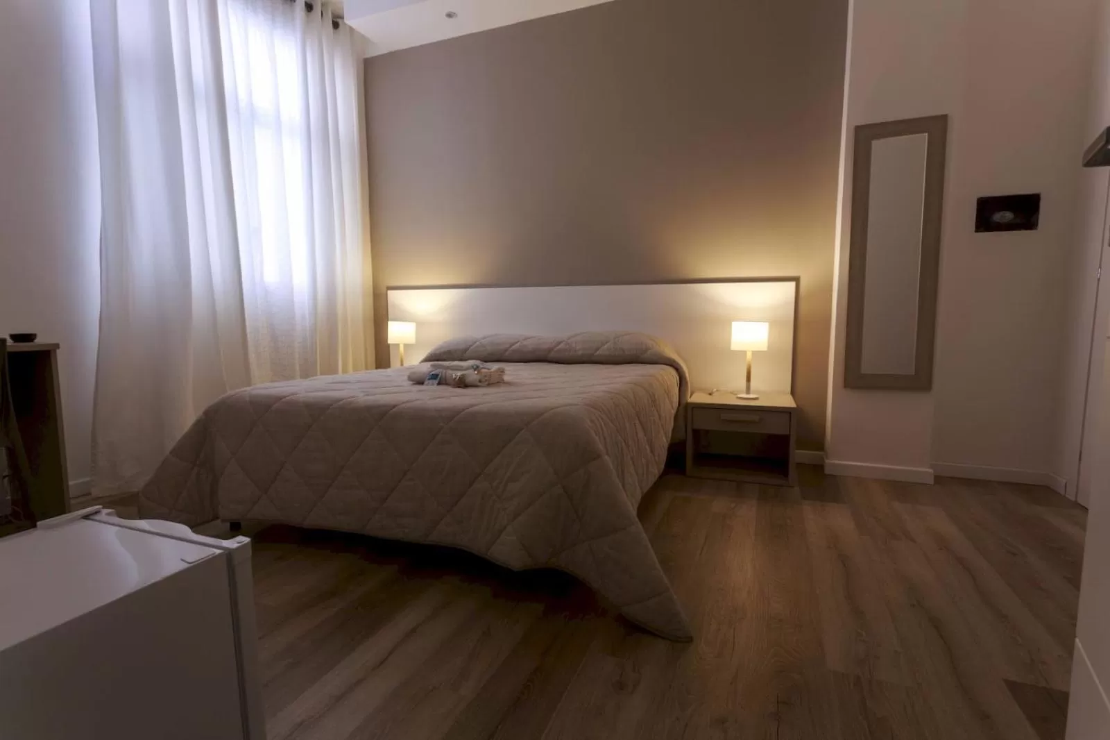 Bed in Due Passi Suite