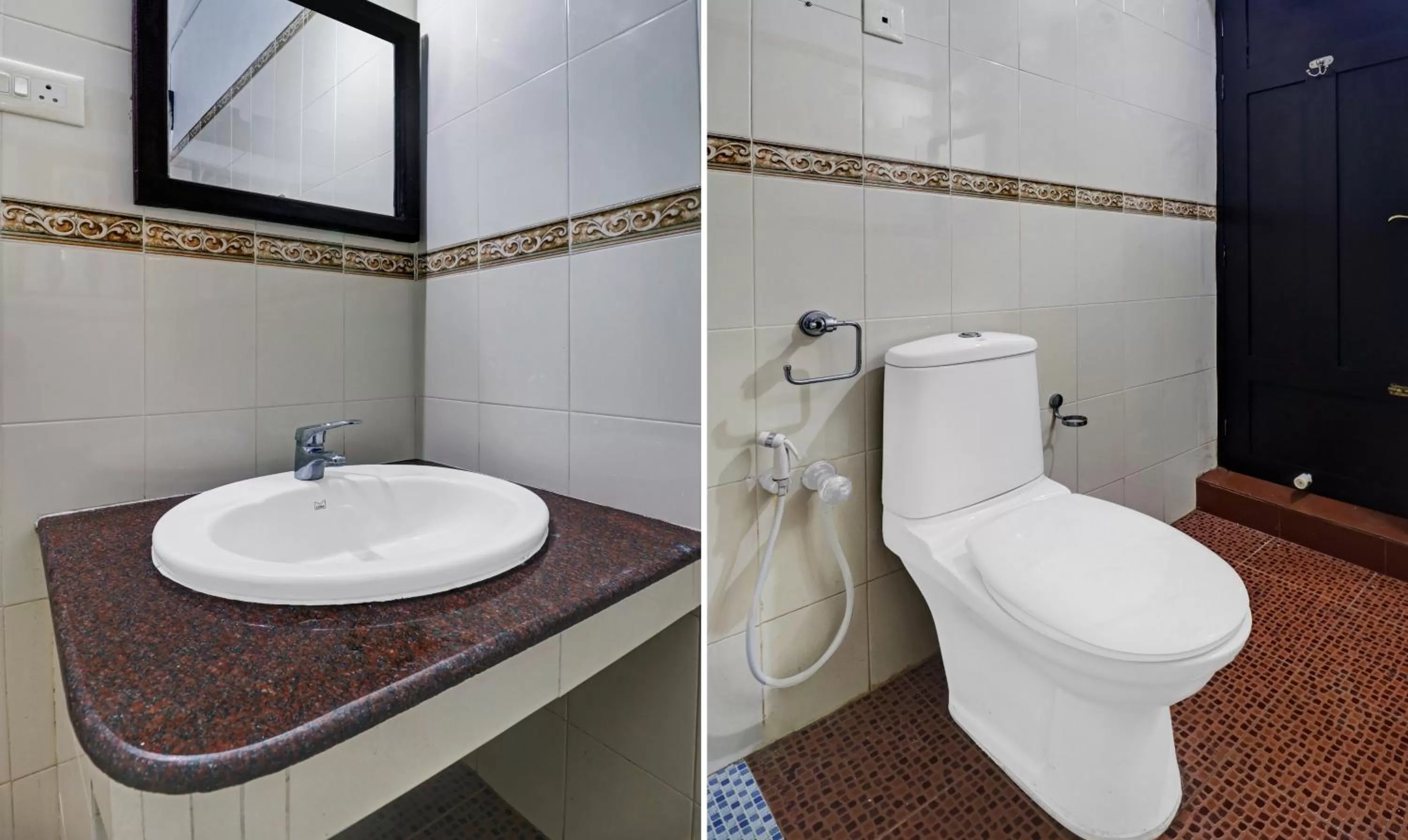 Bathroom in Treebo Trend God'S Own Country Ayurveda Resorts