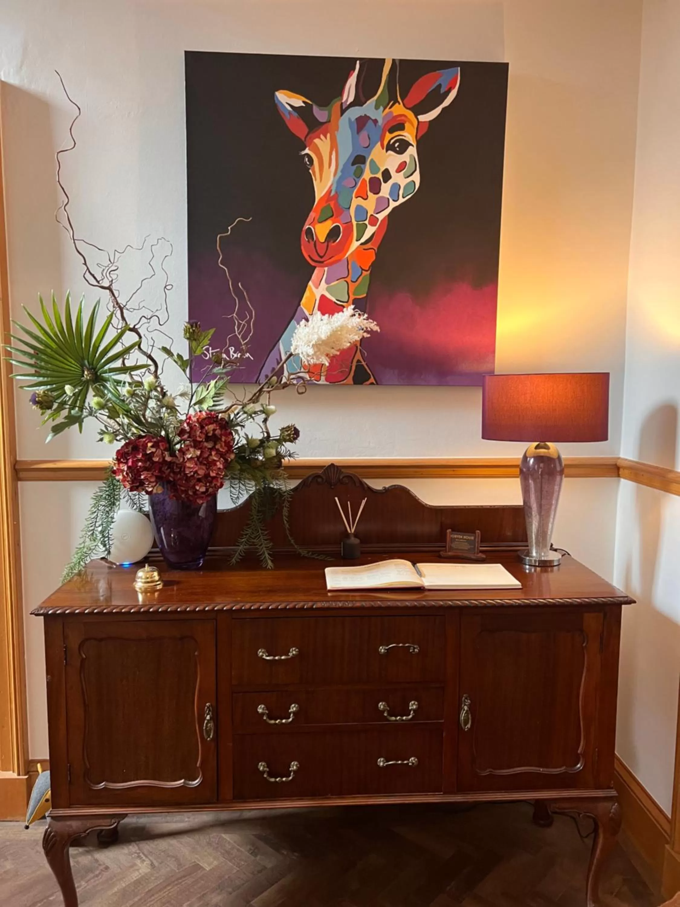 Lobby or reception in Morven Guest House Carnoustie