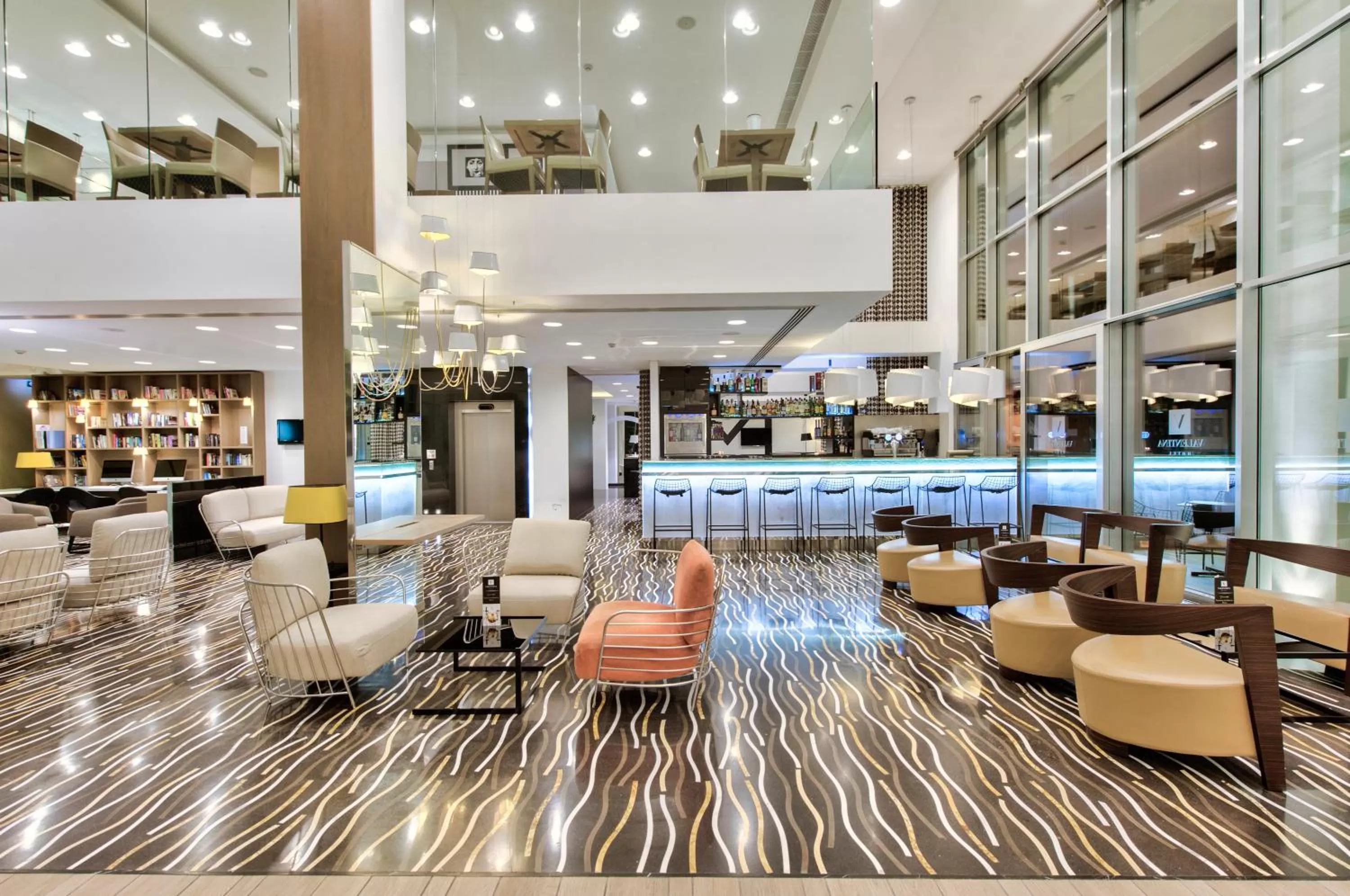 Lobby or reception in Hotel Valentina