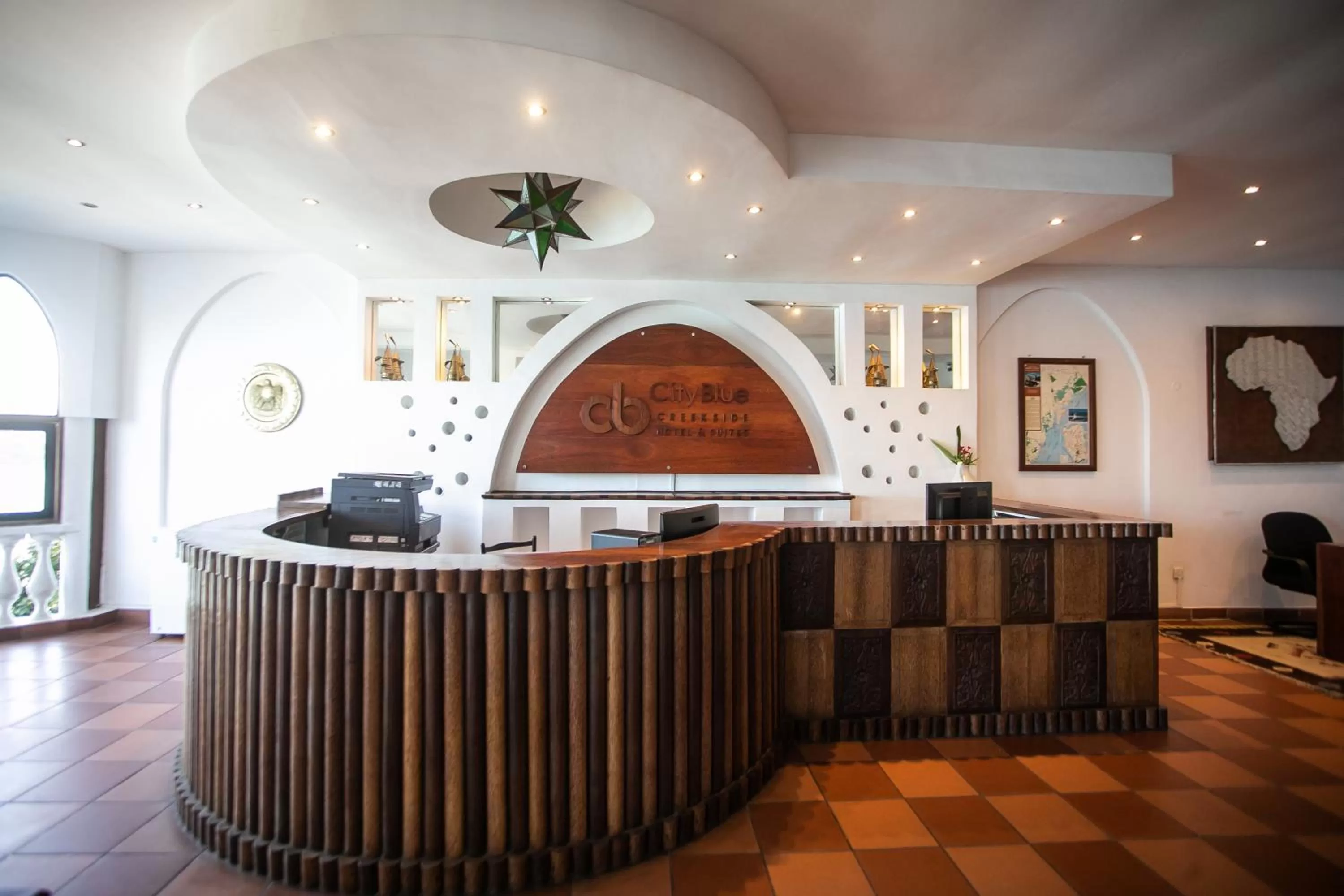 Lobby or reception in CityBlue Creekside Hotel & Suites