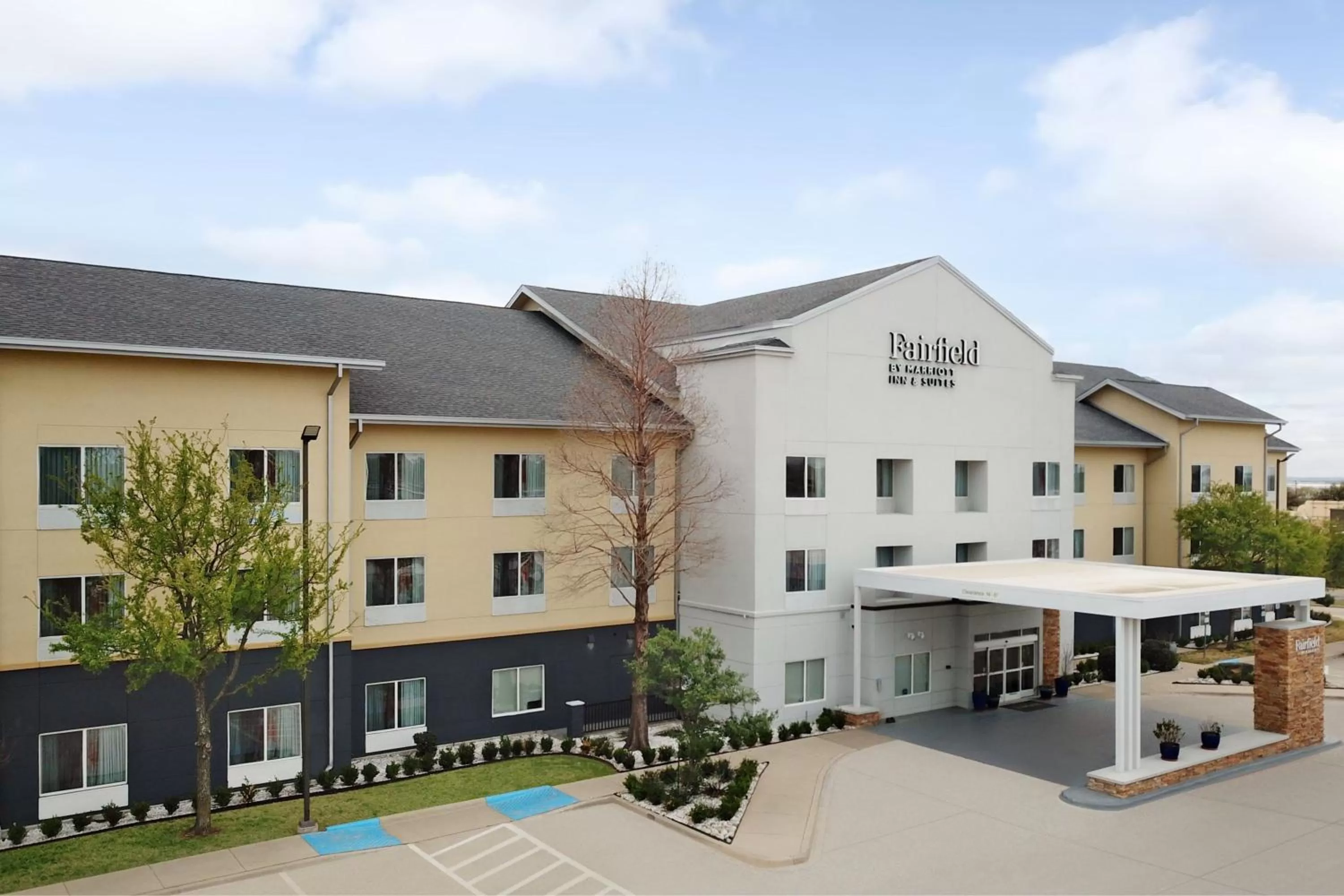 Property building in Fairfield Inn & Suites Denton