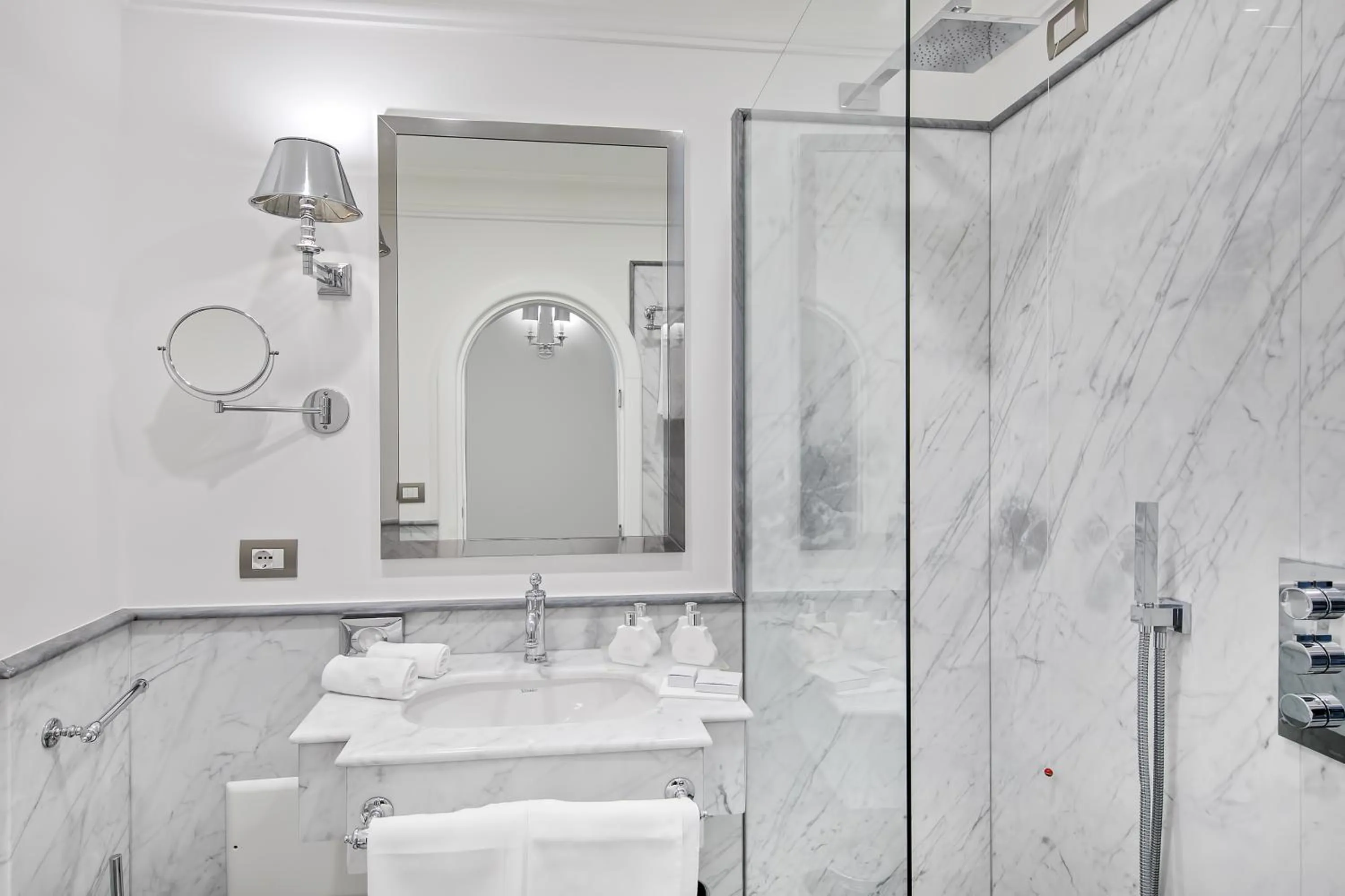 Bathroom in Hotel Villa Franca