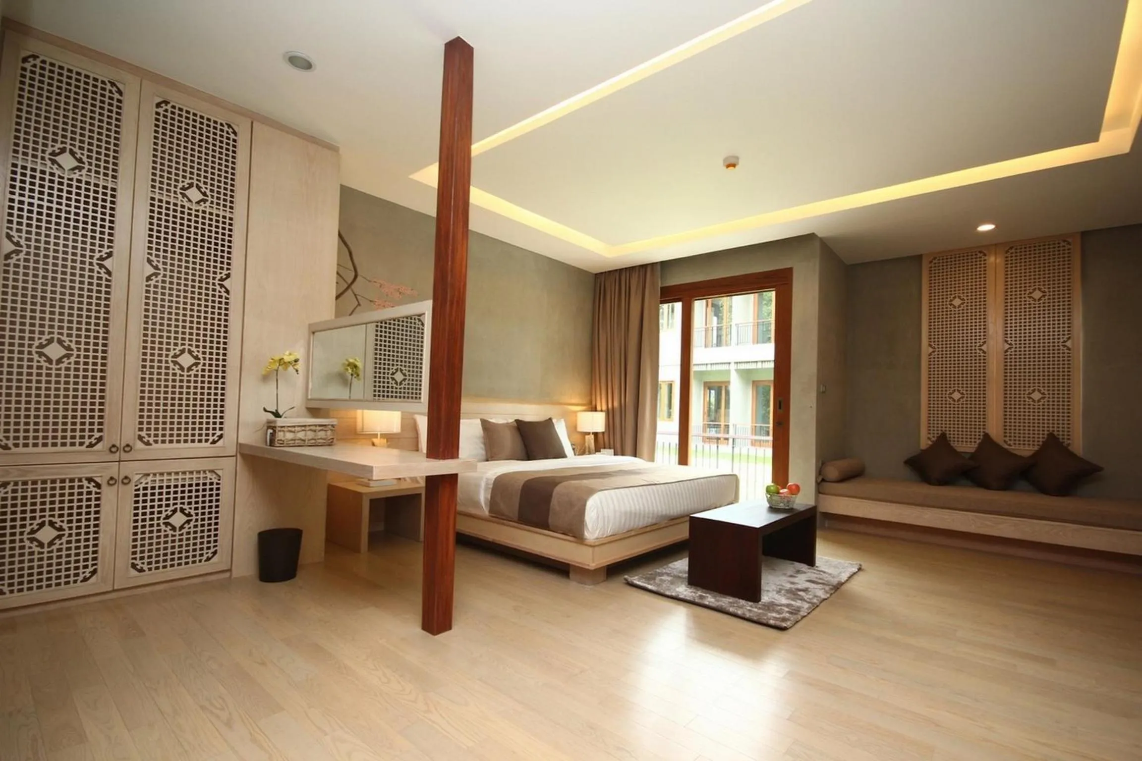 Photo of the whole room, Bed in Chu Hotel