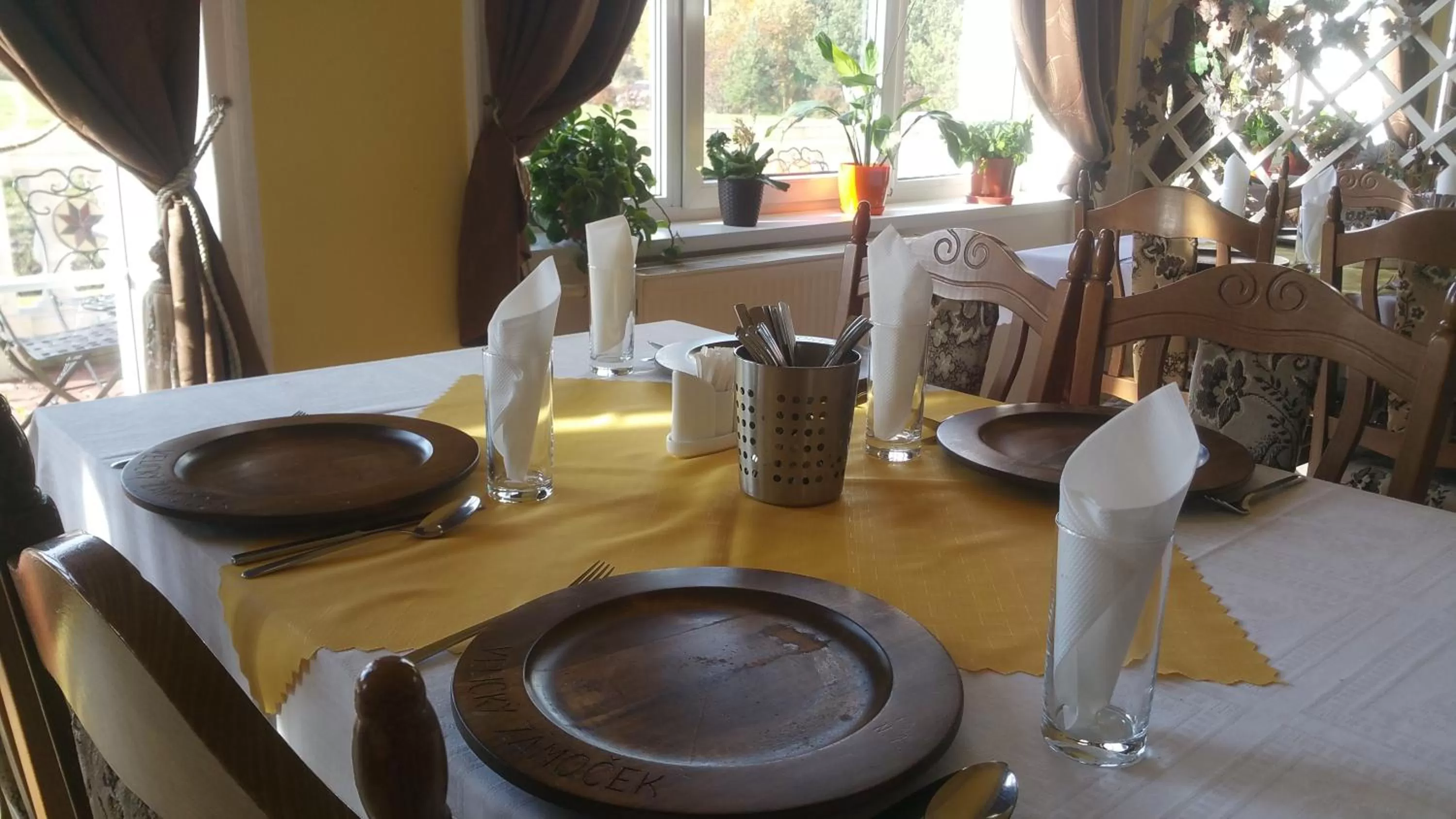 Food and drinks in Simple Pension Velický Zámoček