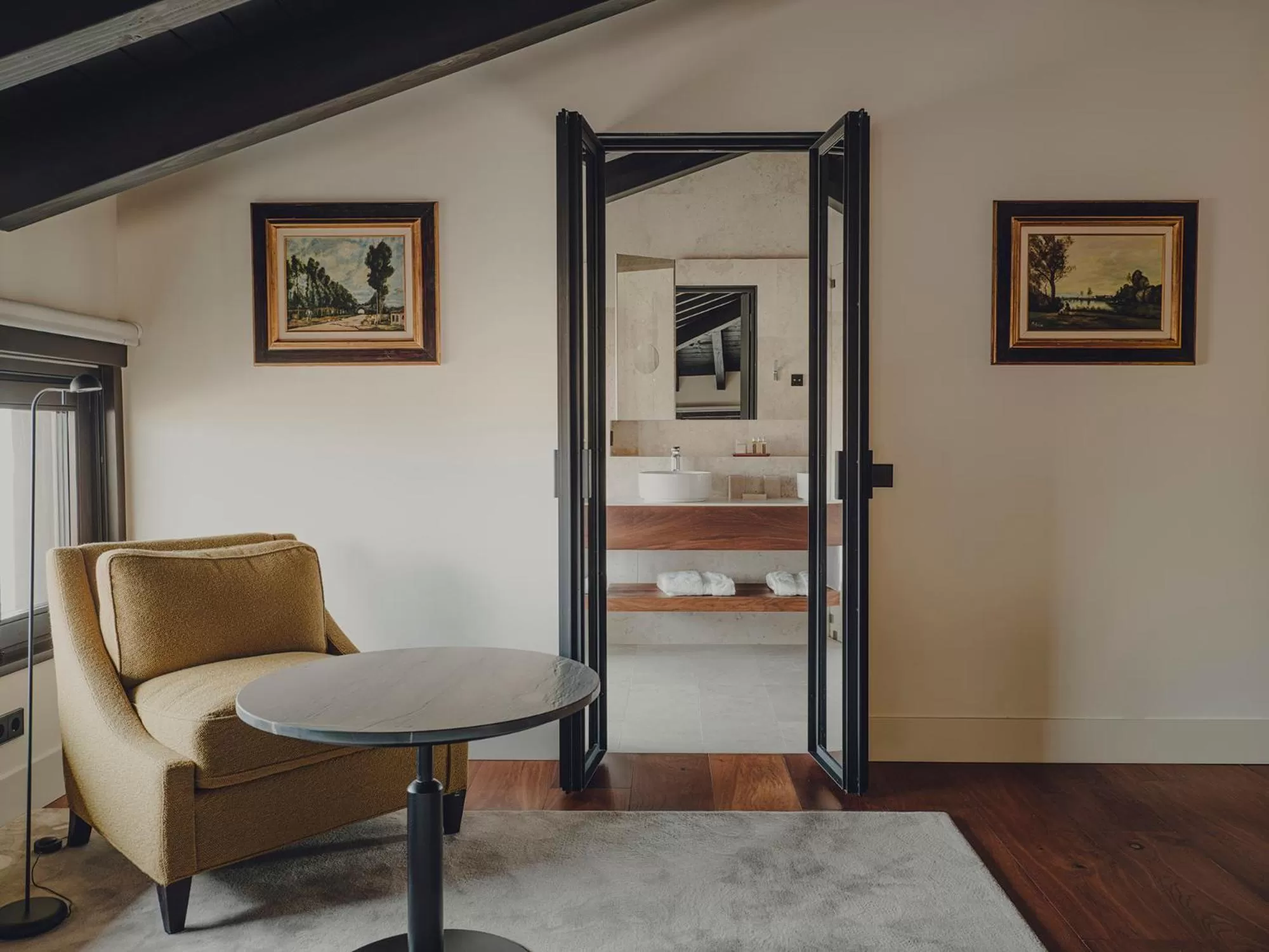 Seating area in Santa María Briones