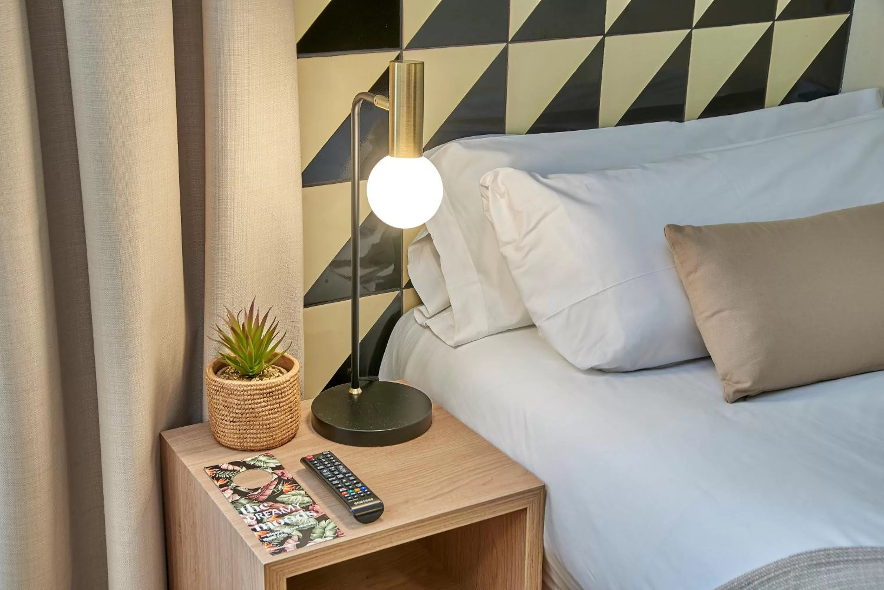 Decorative detail, Bed in The Moods Oasis