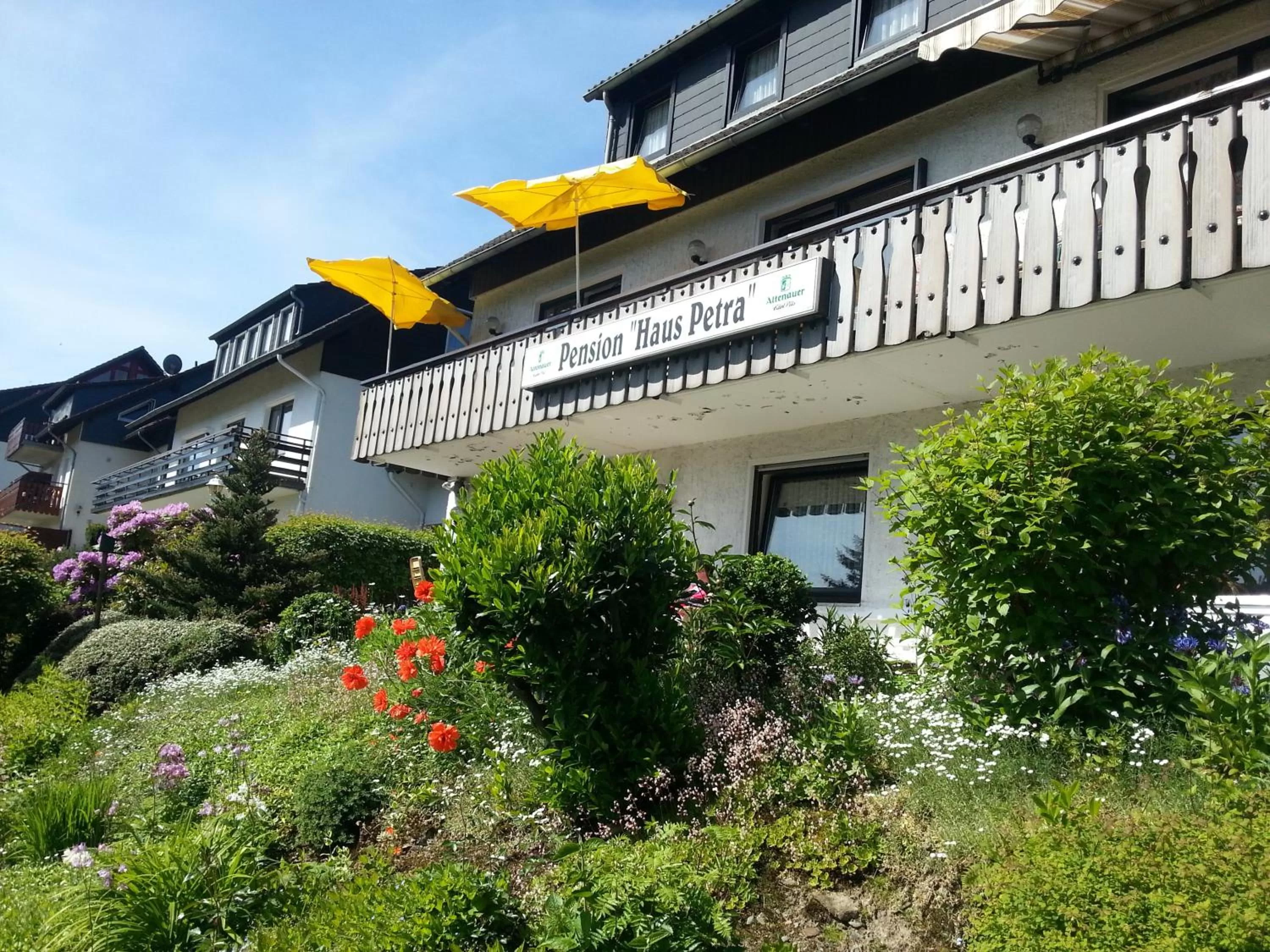 Facade/entrance in Pension Haus Petra